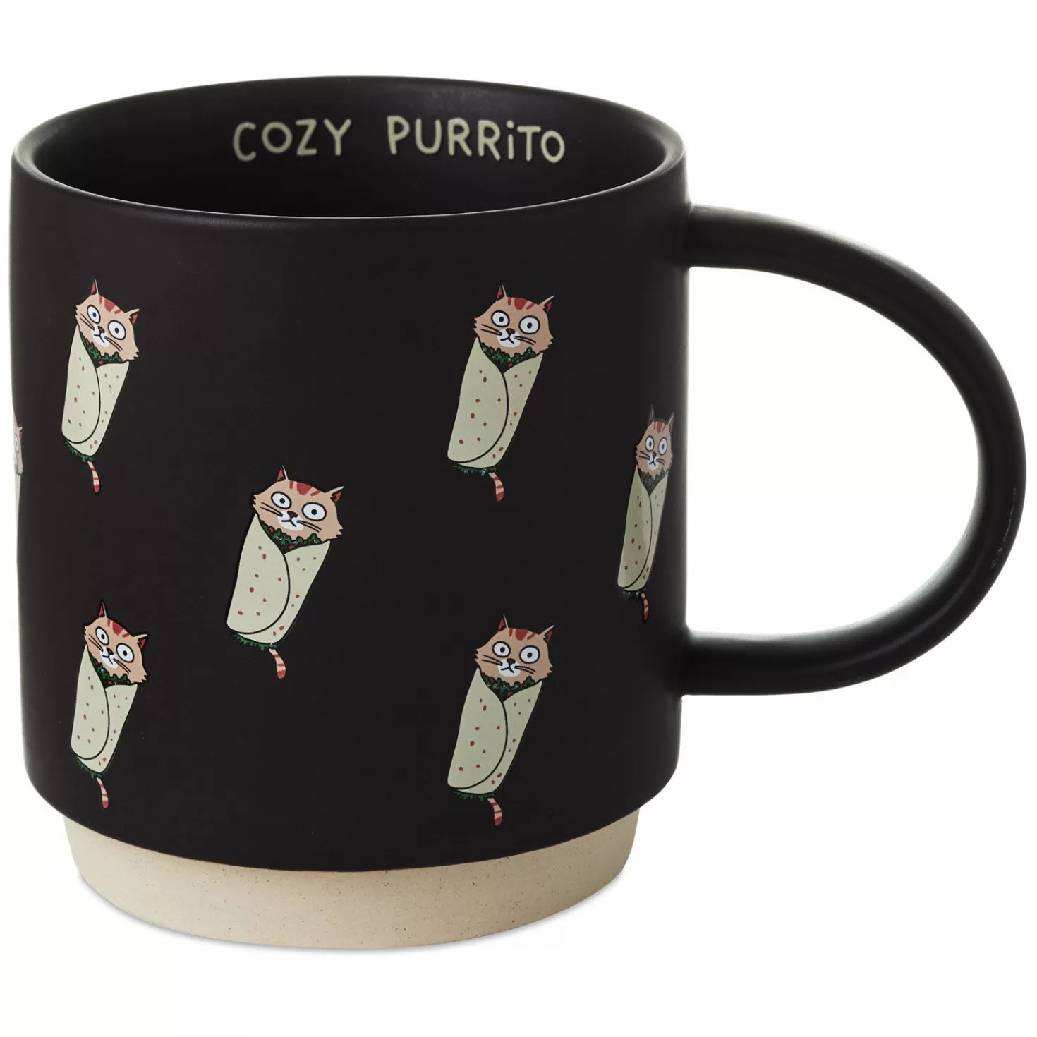 Online Cat Burrito Funny Mug, 16 Oz. Congratulations