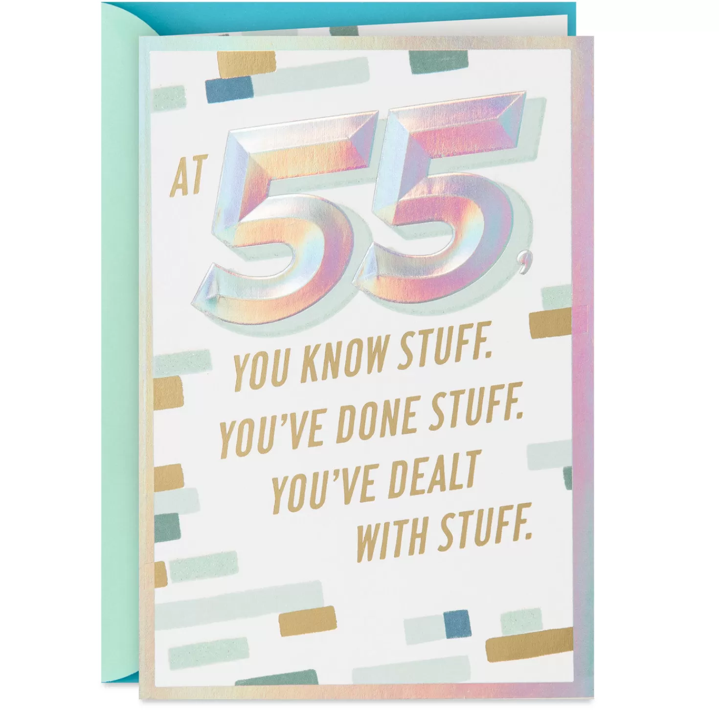 Birthday>Hallmark Celebrate And Strut Your Stuff 55Th Birthday Card