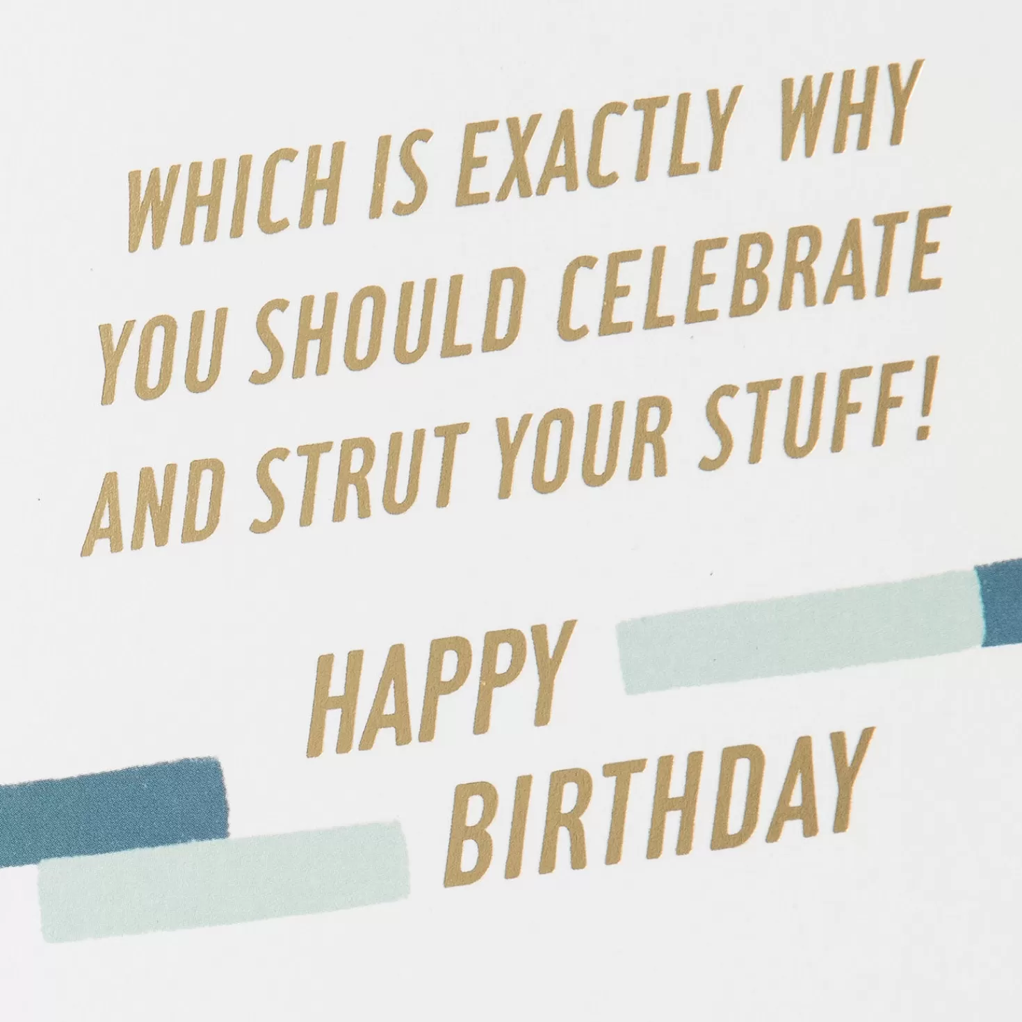 Birthday>Hallmark Celebrate And Strut Your Stuff 55Th Birthday Card