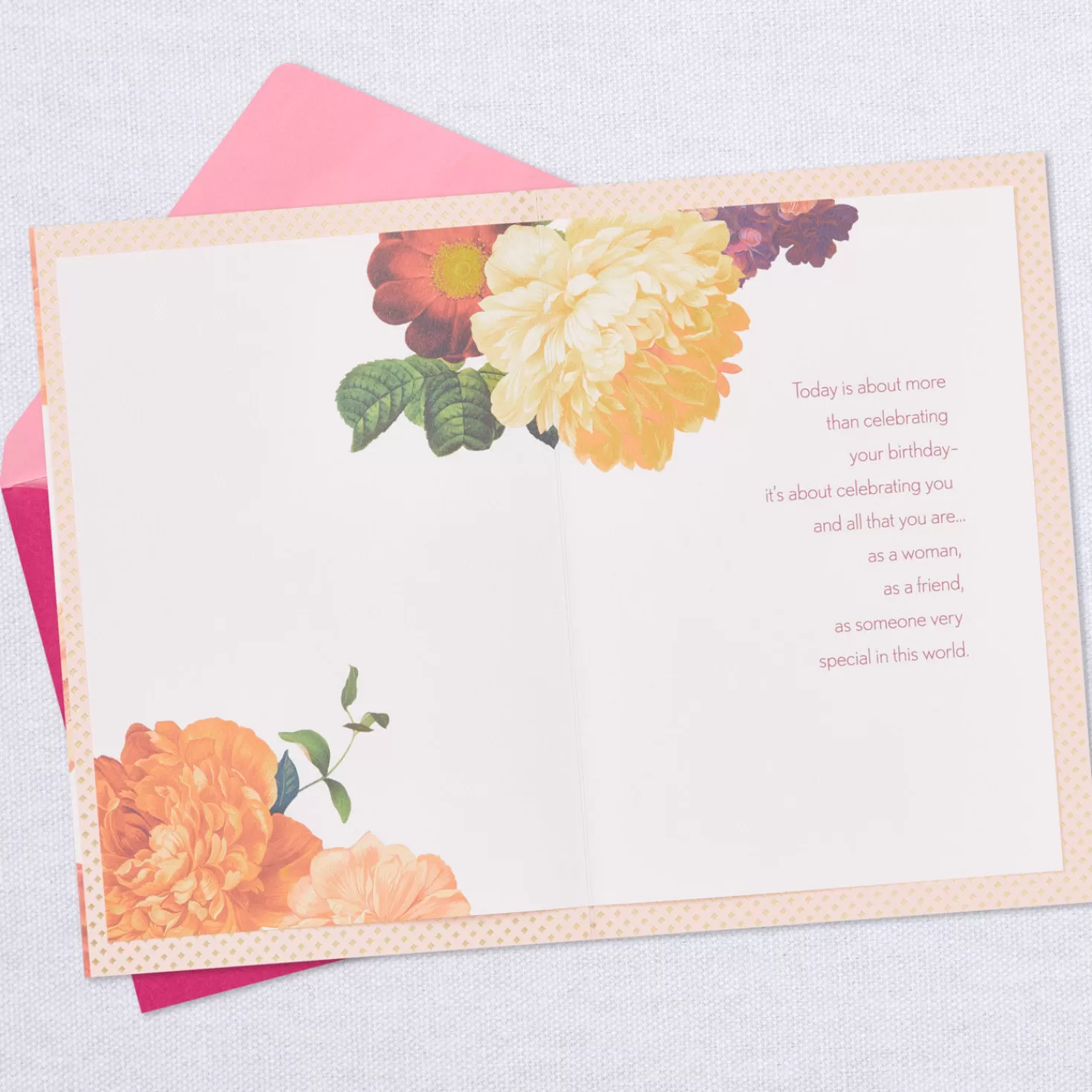 Birthday>Hallmark Celebrating The Special Woman You Are Birthday Card For Her