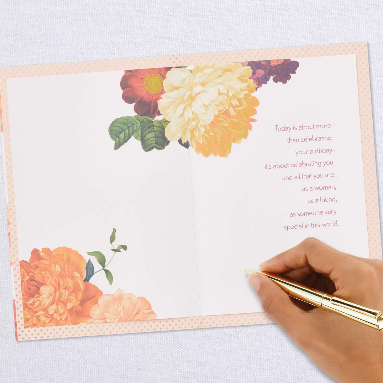Birthday>Hallmark Celebrating The Special Woman You Are Birthday Card For Her
