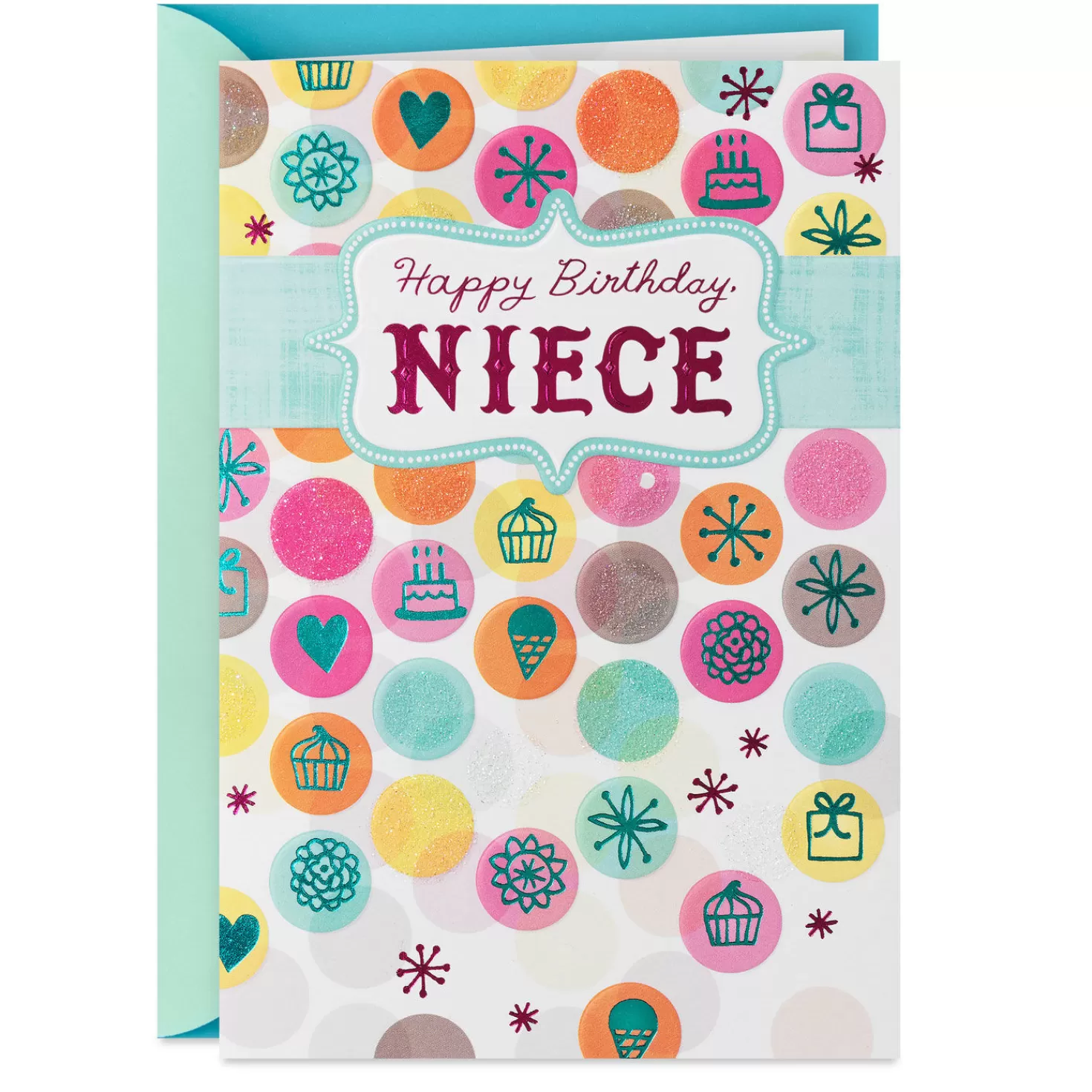 Birthday>Hallmark Celebrating Wonderful You Birthday Card For Niece