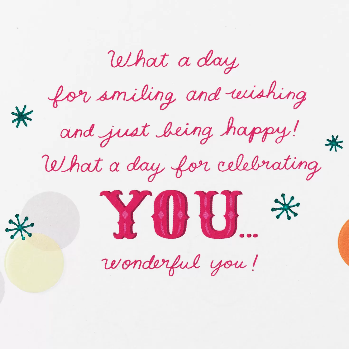 Birthday>Hallmark Celebrating Wonderful You Birthday Card For Niece