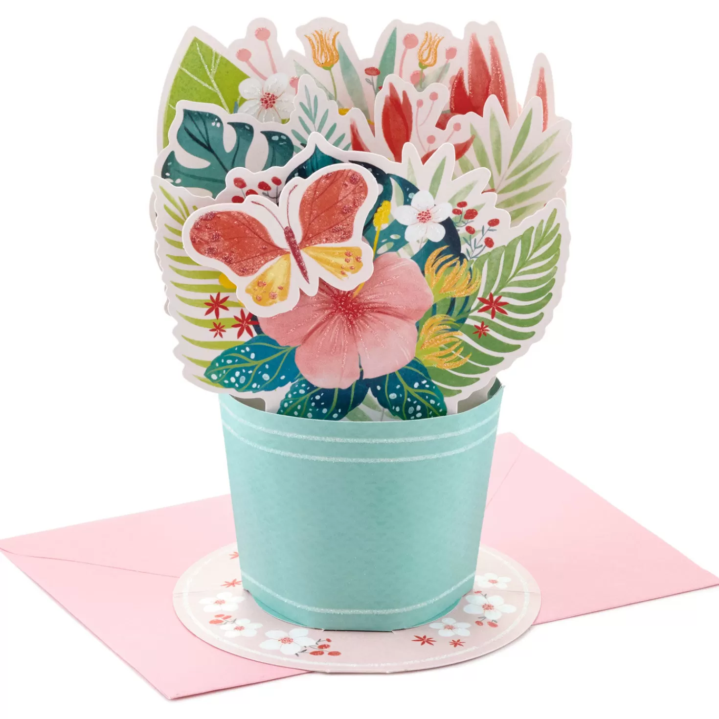 Outlet Celebrating You Flower Bouquet 3D Pop-Up Card Congratulations