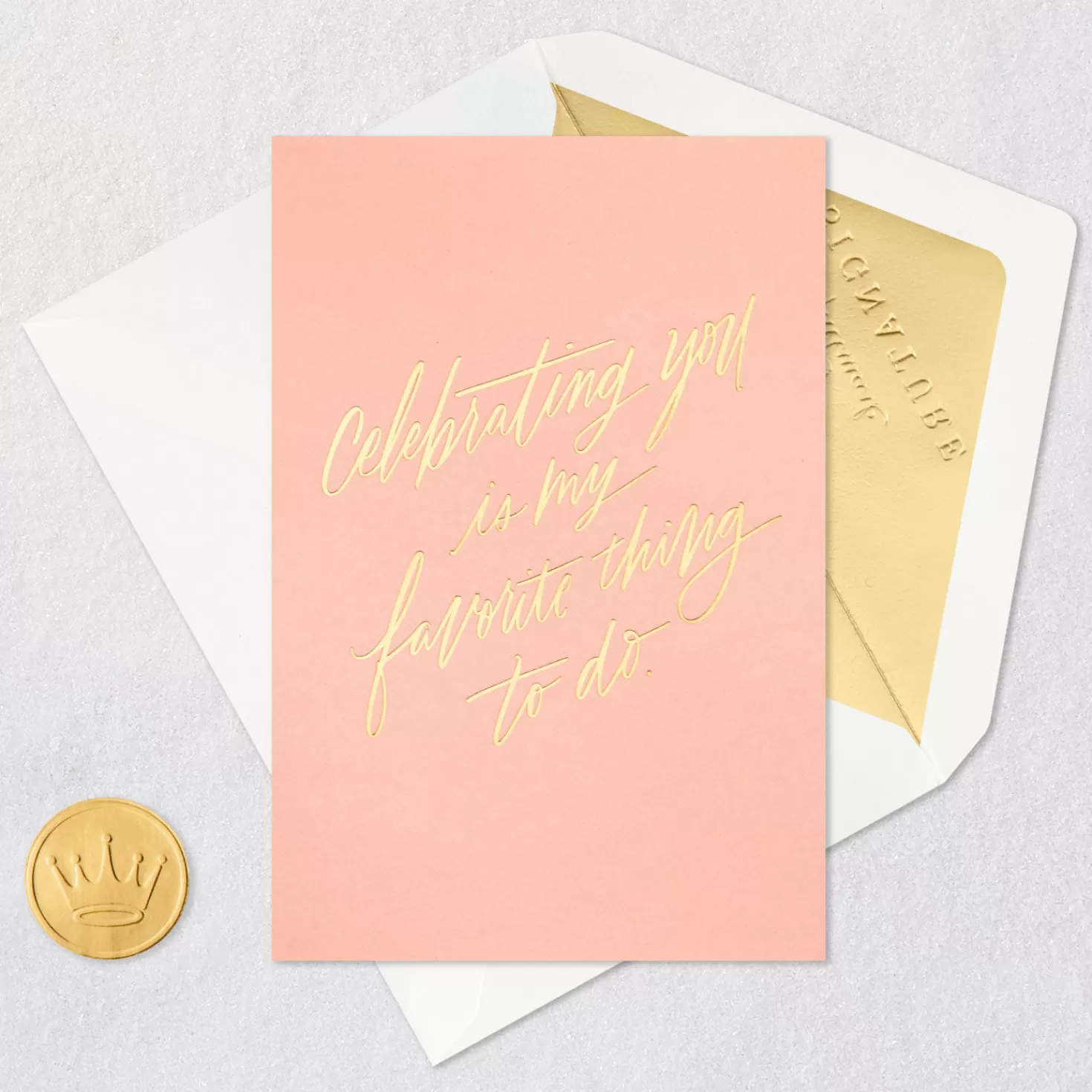 Fashion Celebrating You Is My Favorite Thing To Do Blank Card Graduation
