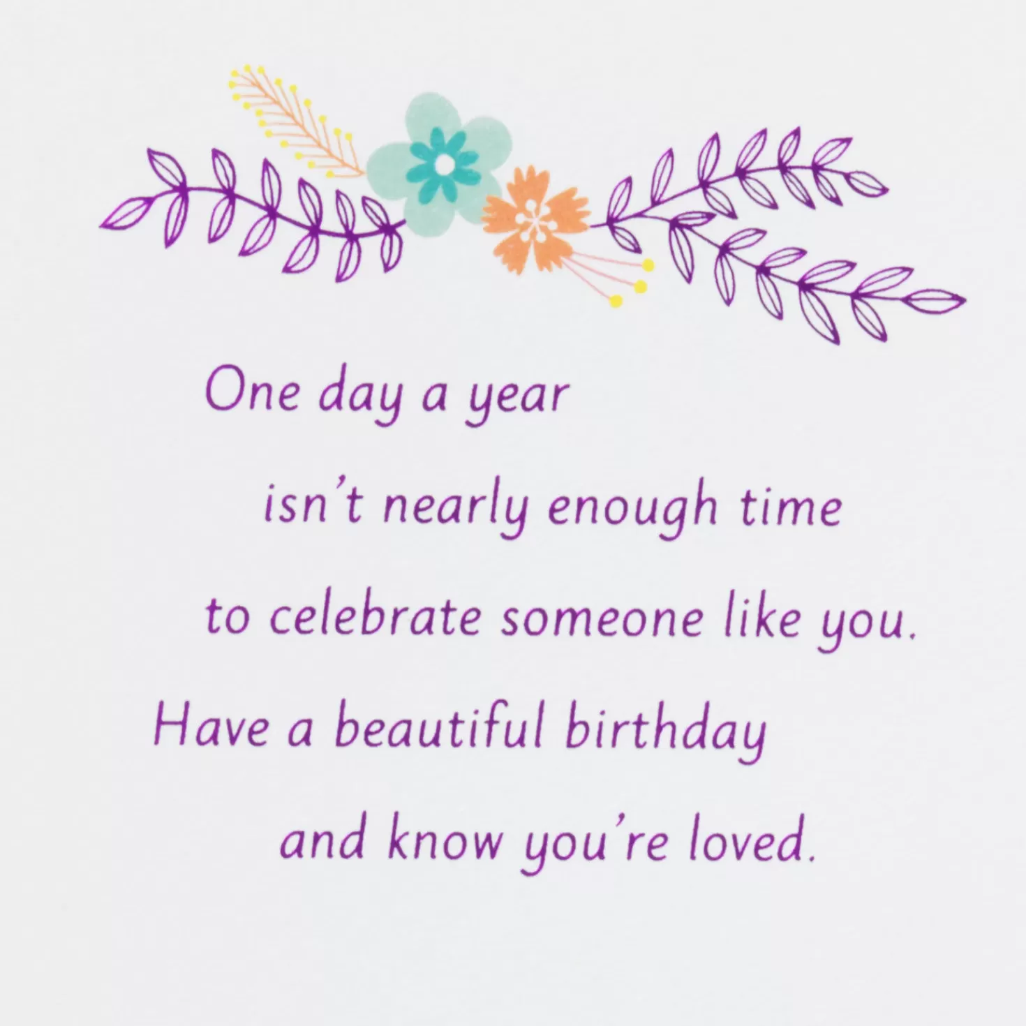 Birthday>Hallmark Celebrating You With Love Birthday Card