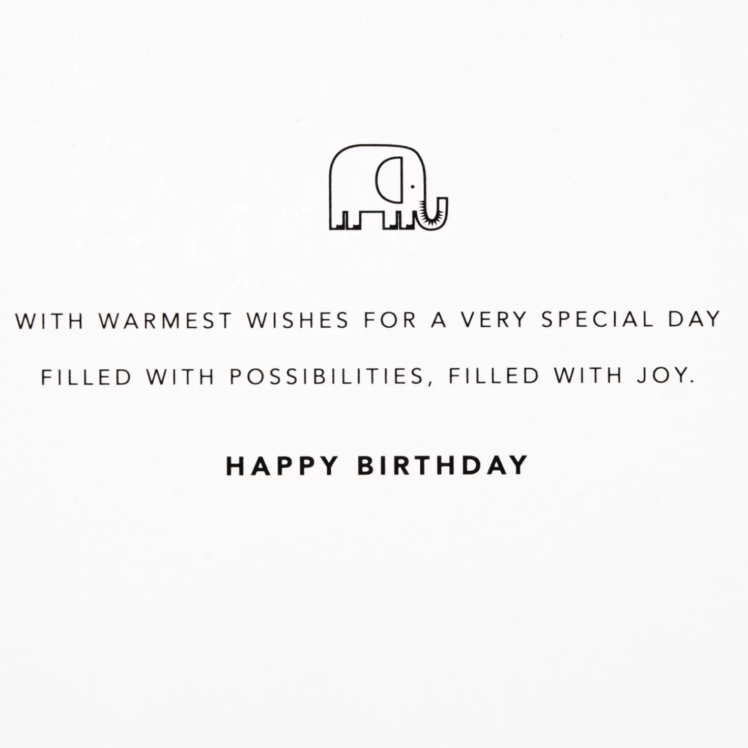 Birthday>Hallmark Celebration And New Beginnings Elephants Birthday Card