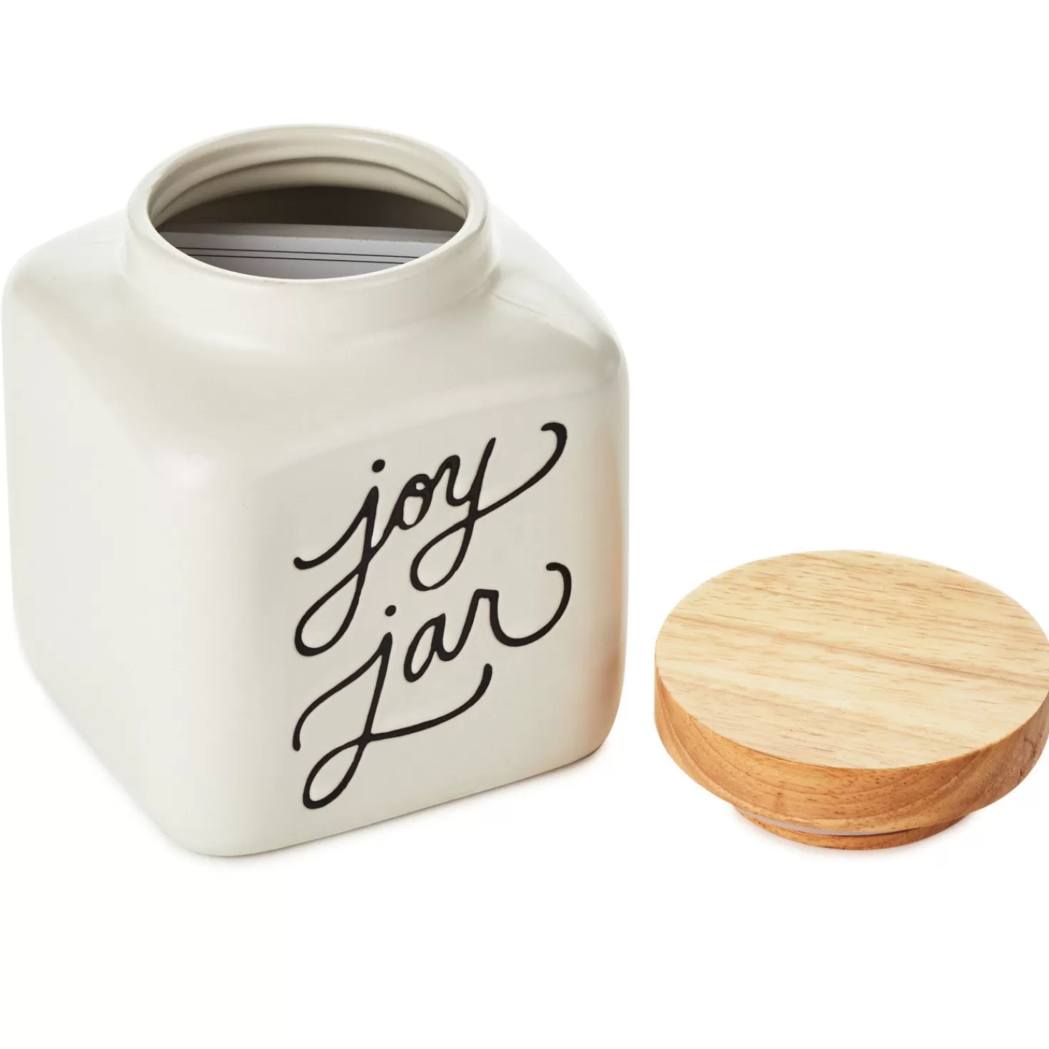 Clearance Ceramic Joy Jar And Notepad, Set Of 2 Encouragement