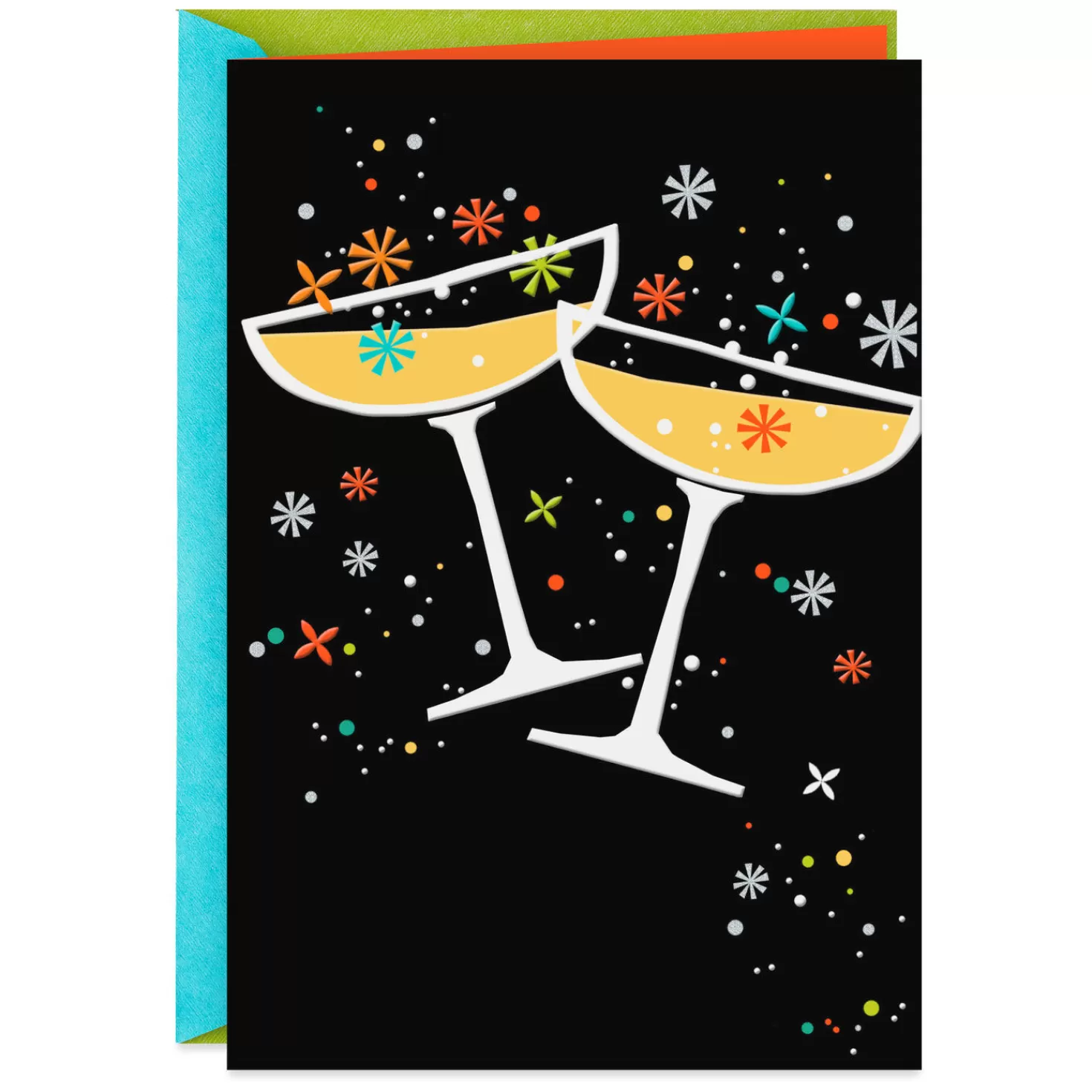 Sale Champagne Toast Blank Card Congratulations
