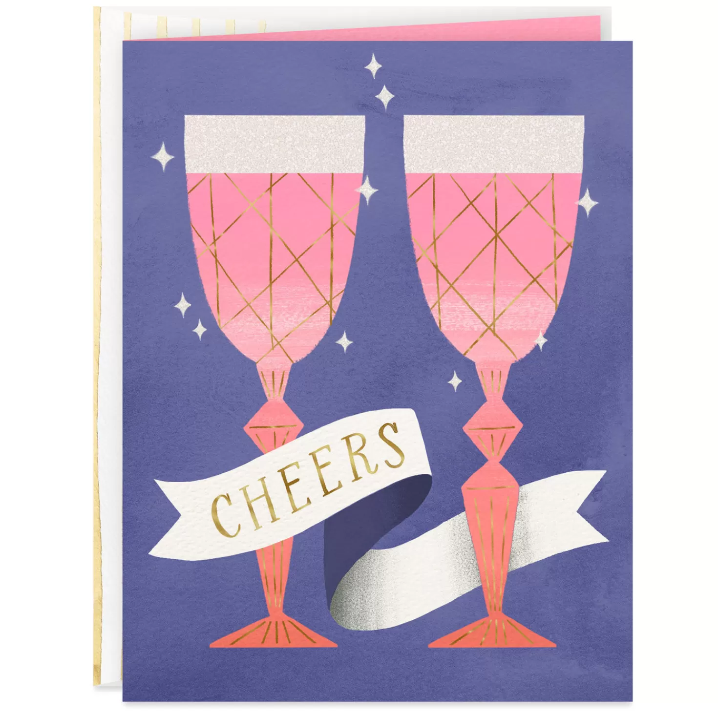 Anniversary>Hallmark Cheers To Another Year Of You Two Anniversary Card
