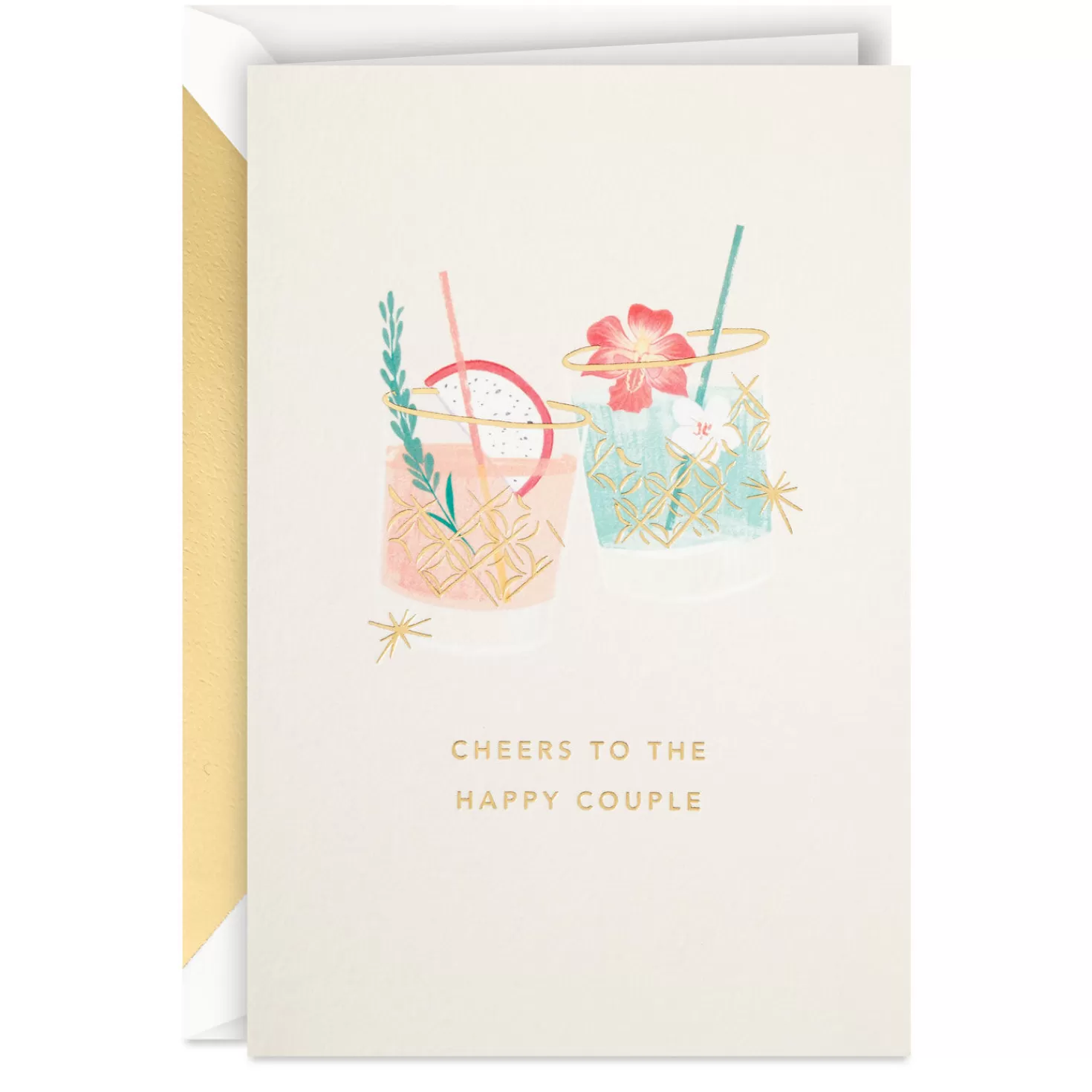 Cheap Cheers To The Happy Couple Congratulations Card Wedding