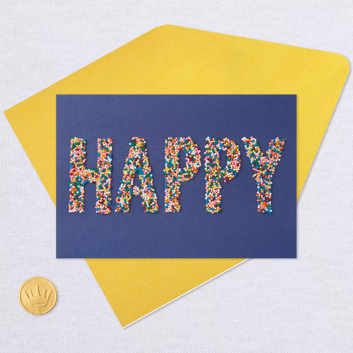Birthday>Hallmark Colorful Sprinkles Happy Birthday Card
