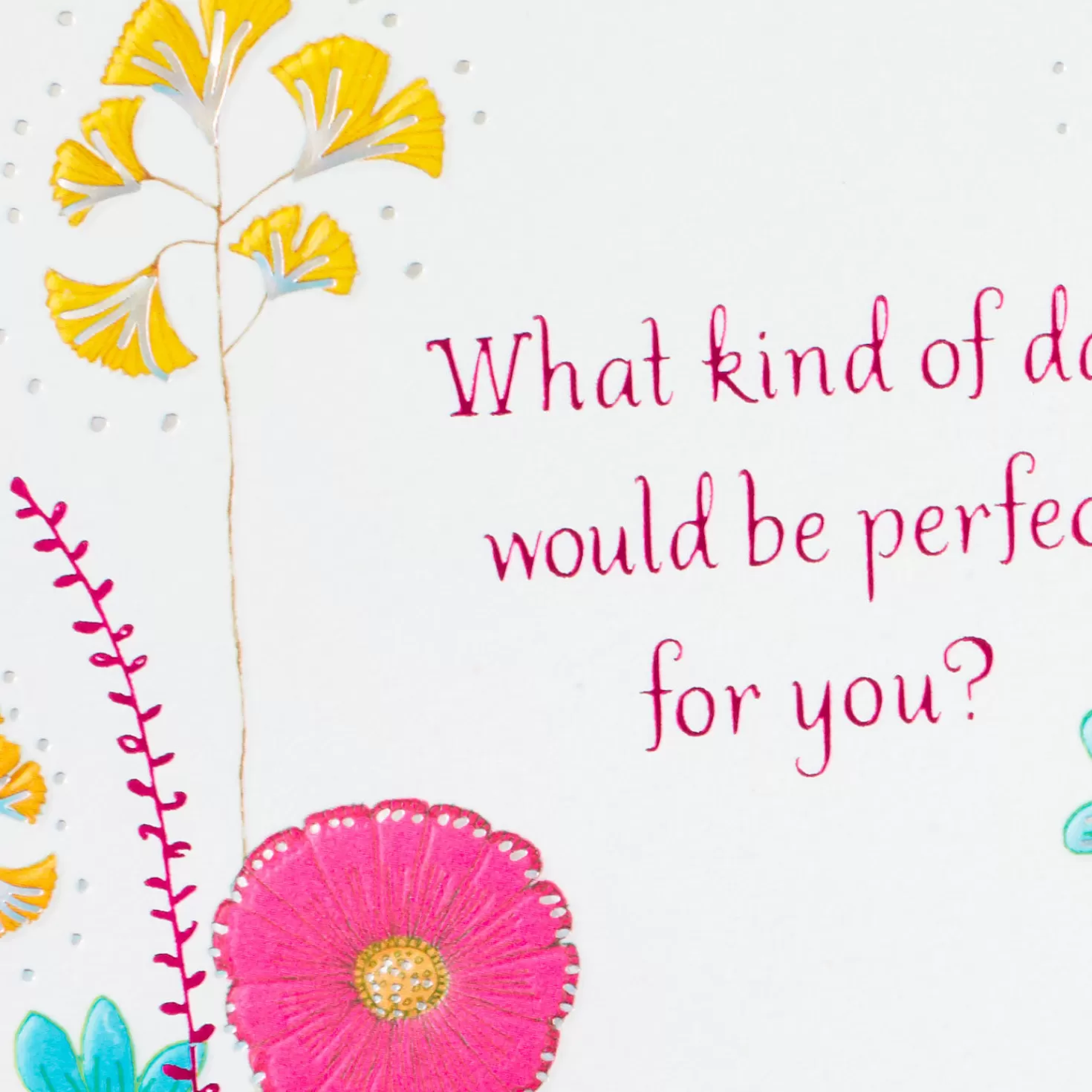 Birthday>Hallmark Colorful Wildflowers Perfect Day Birthday Card