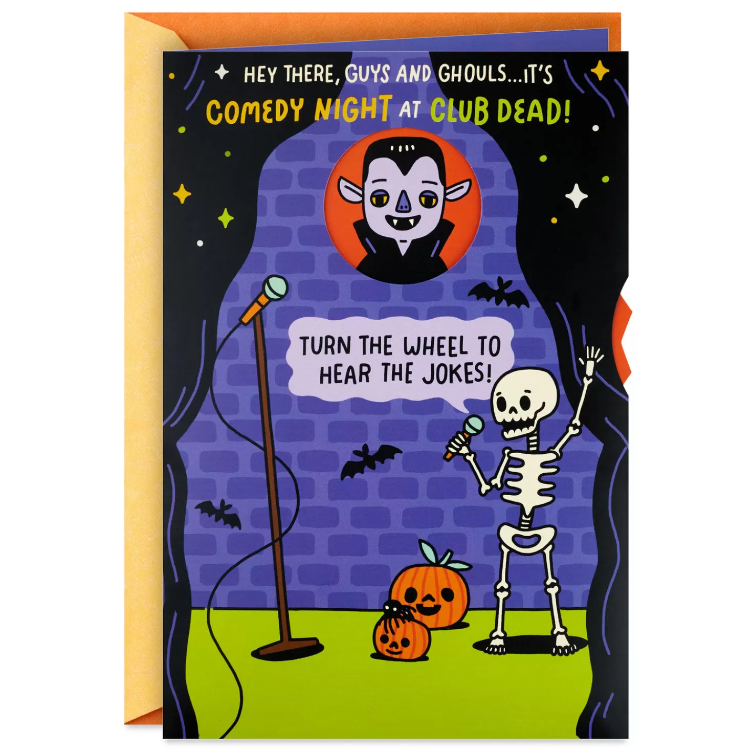 Halloween (10/31)>Hallmark Comedy Club Jokes Funny Halloween Card With Sound