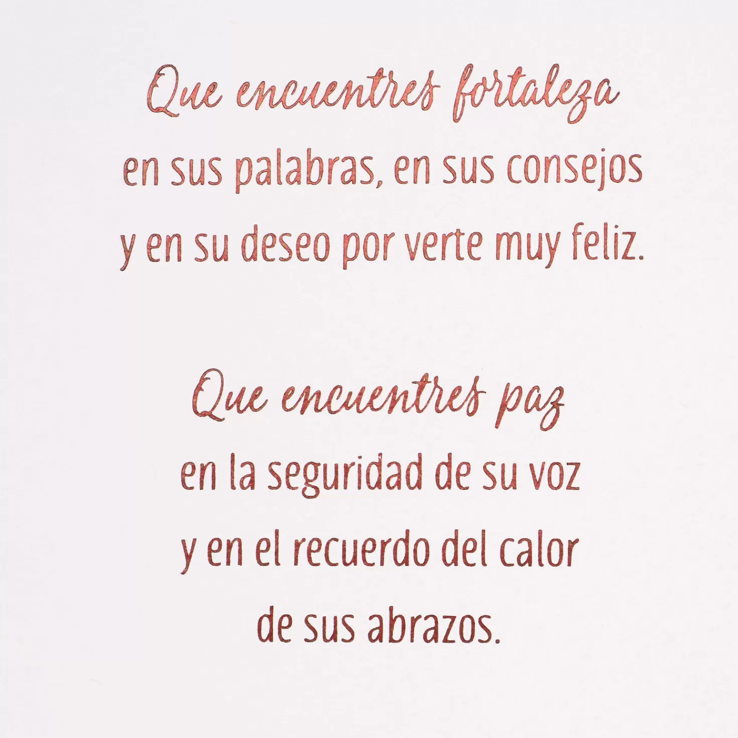 Cheap Comfort In Memories Spanish-Language Sympathy Card For Loss Of Father Sympathy