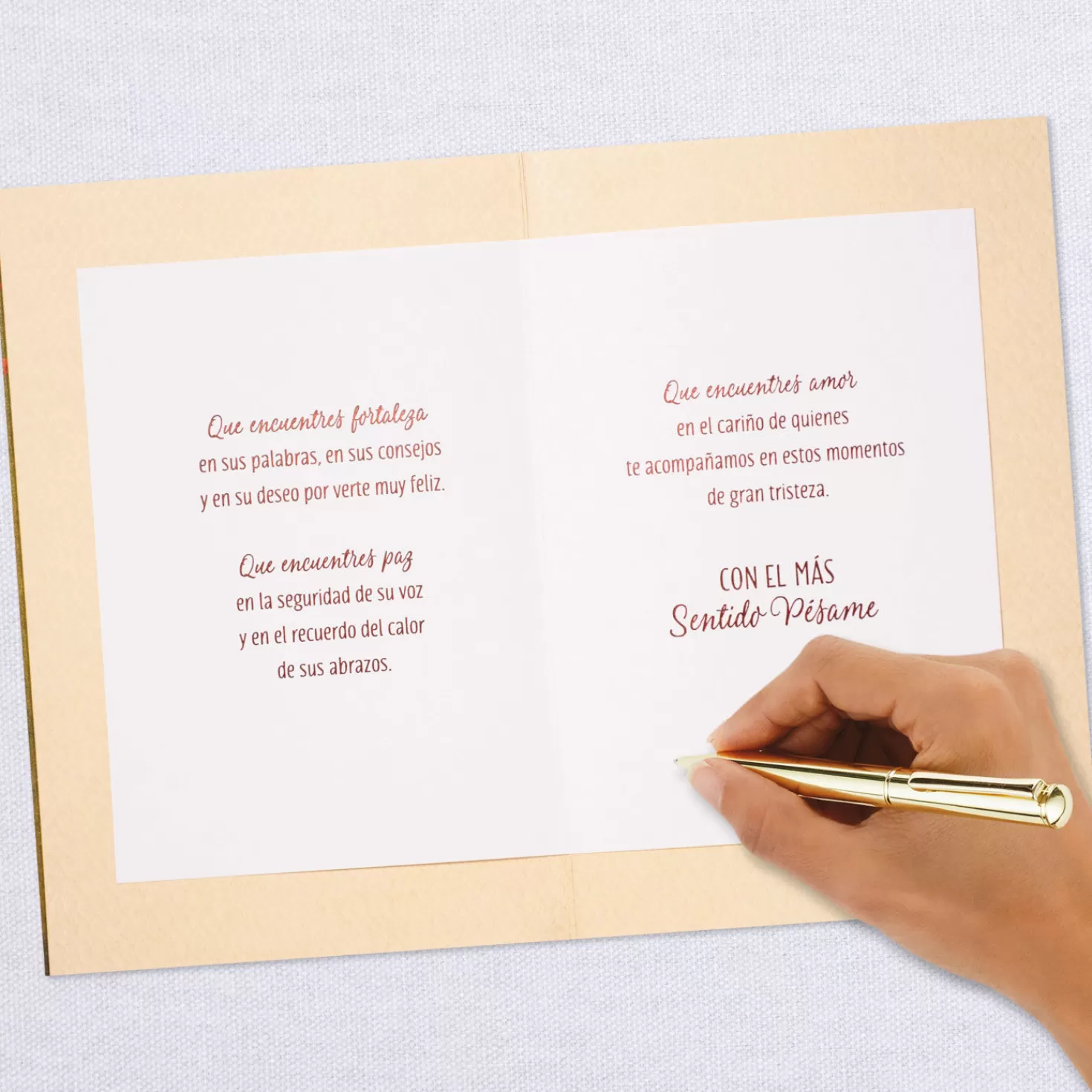 Cheap Comfort In Memories Spanish-Language Sympathy Card For Loss Of Father Sympathy