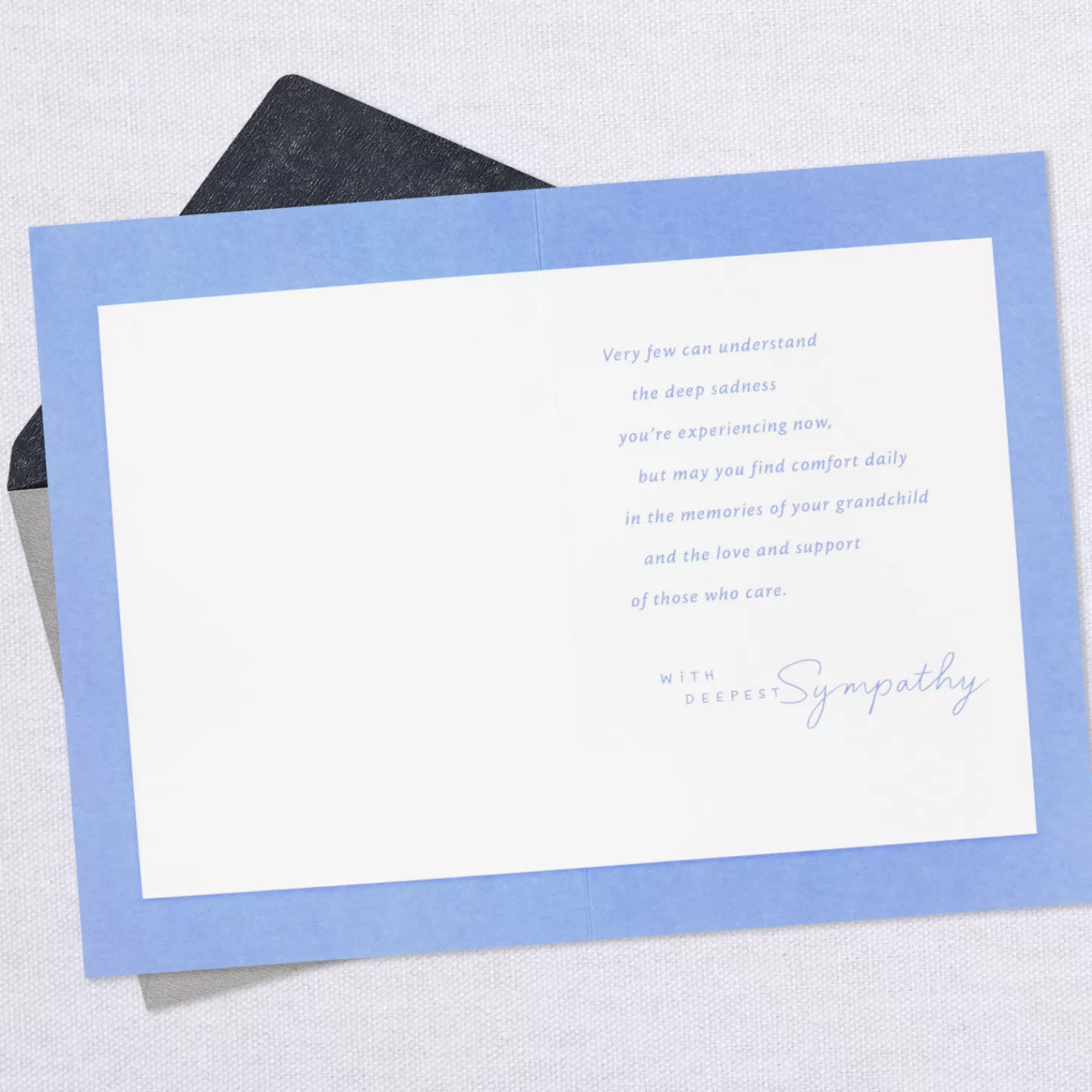 Store Comfort In Memories Sympathy Card For Loss Of A Grandchild Sympathy