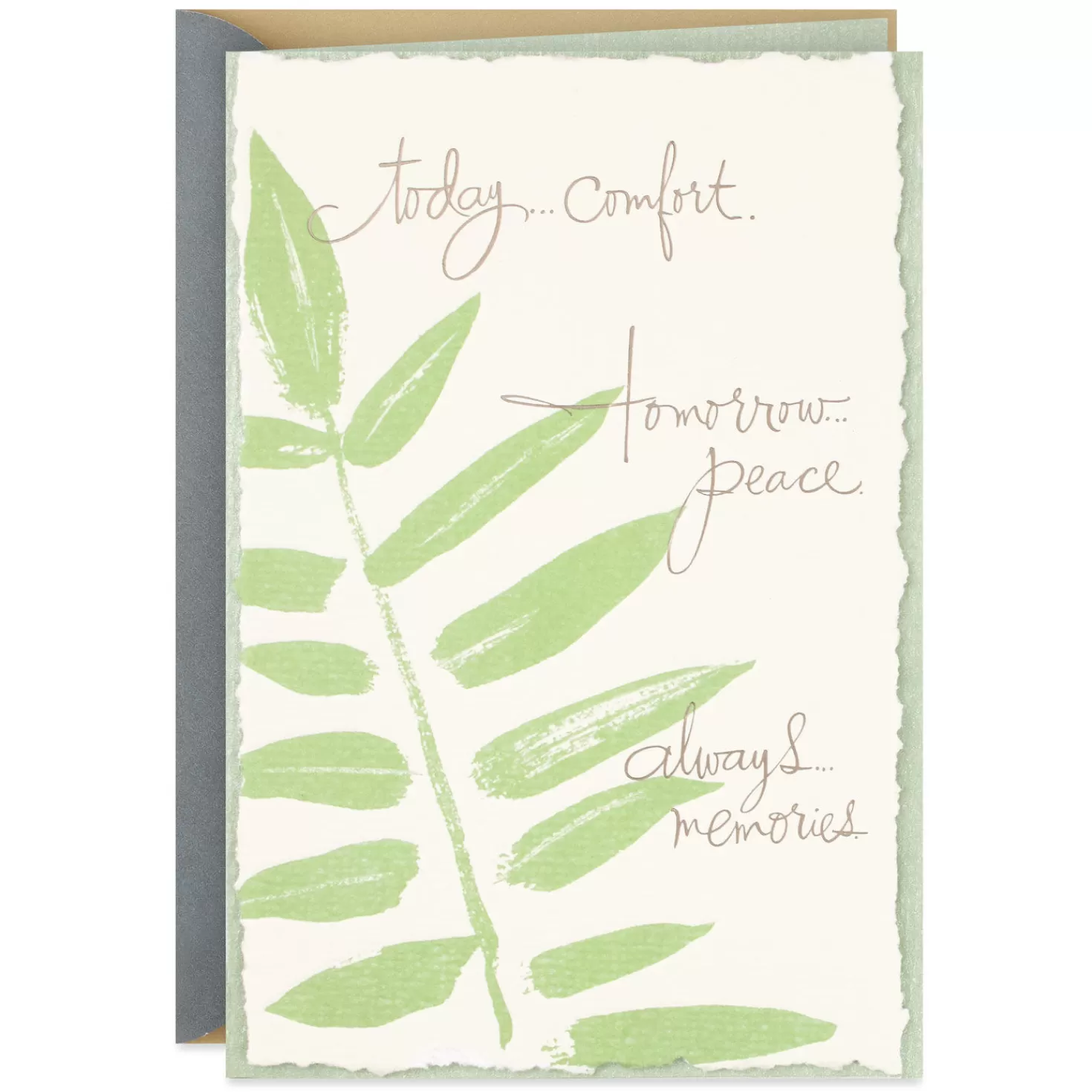 Cheap Comfort, Peace And Memories Sympathy Card Sympathy