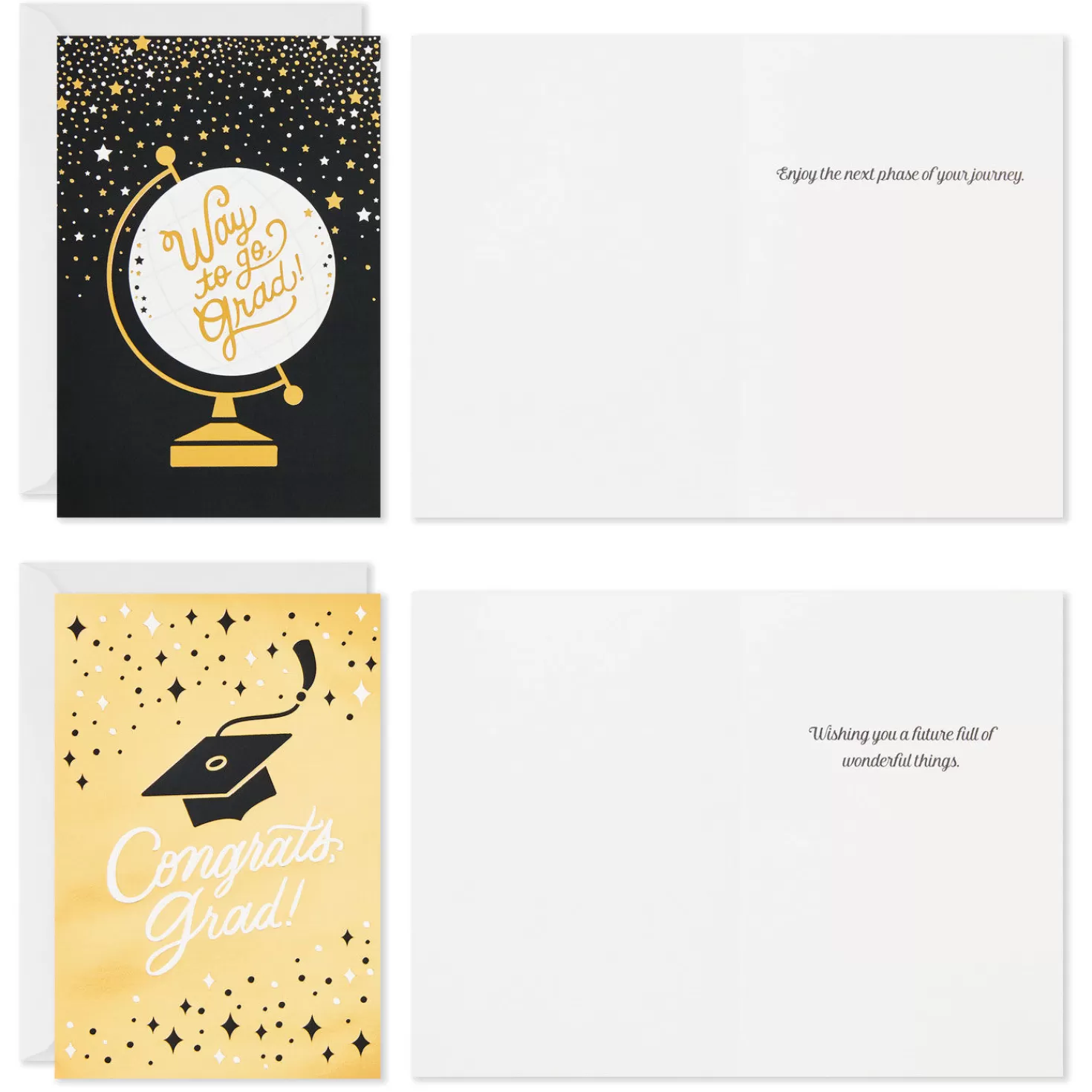 Store Confetti Celebration Assorted Graduation Cards, Pack Of 36 Graduation