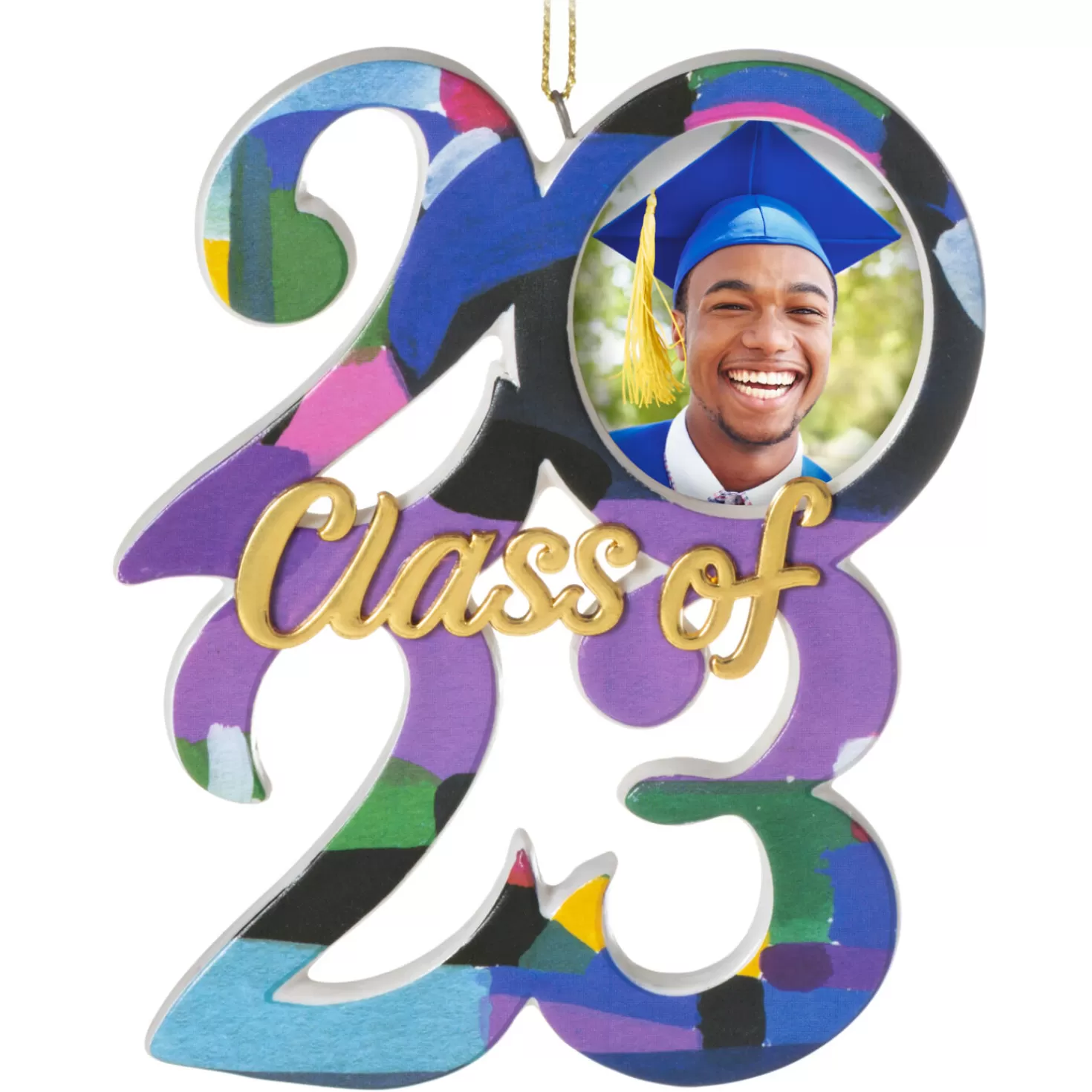 Shop Congrats, Grad! 2023 Ceramic Photo Frame Ornament Graduation