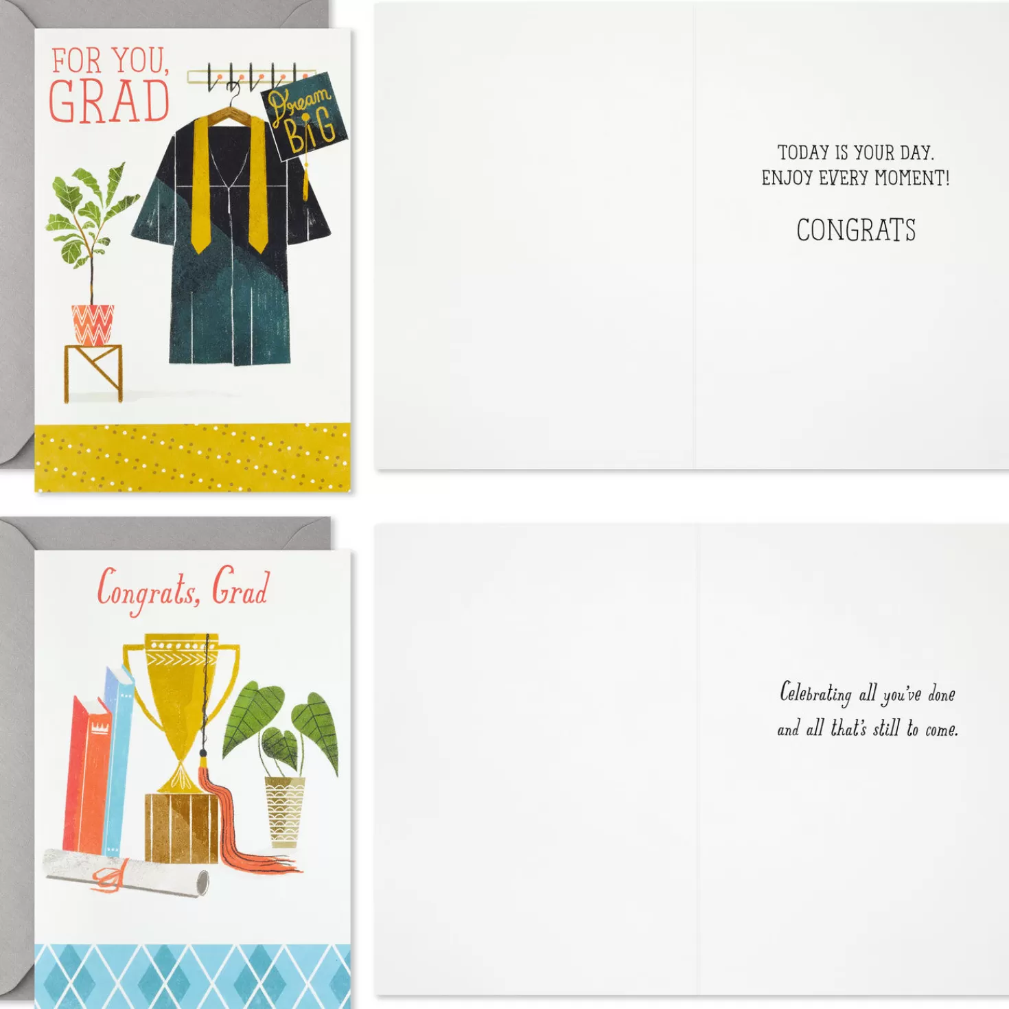 Online Congrats To The Grad Graduation Cards Assortment, Pack Of 8 Graduation