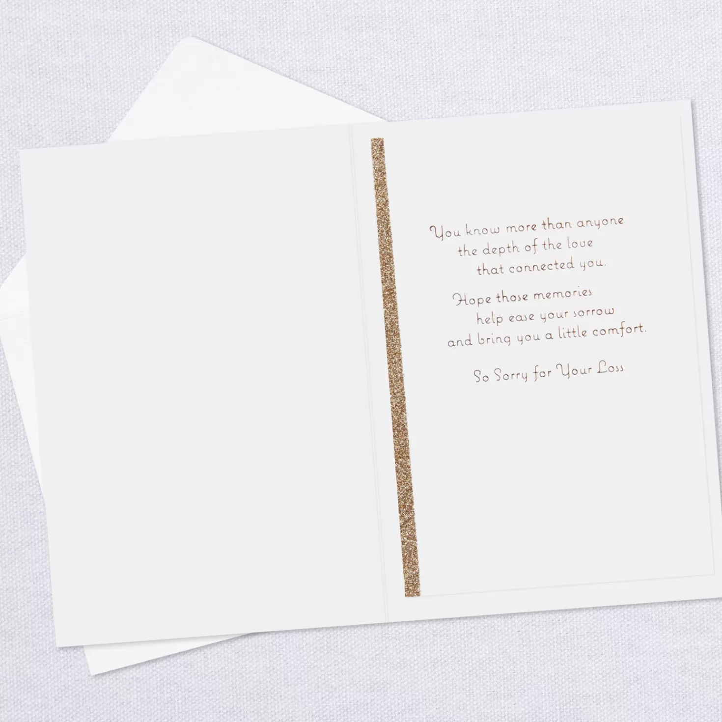Shop Connected By Love Sympathy Card For Loss Of Spouse Sympathy