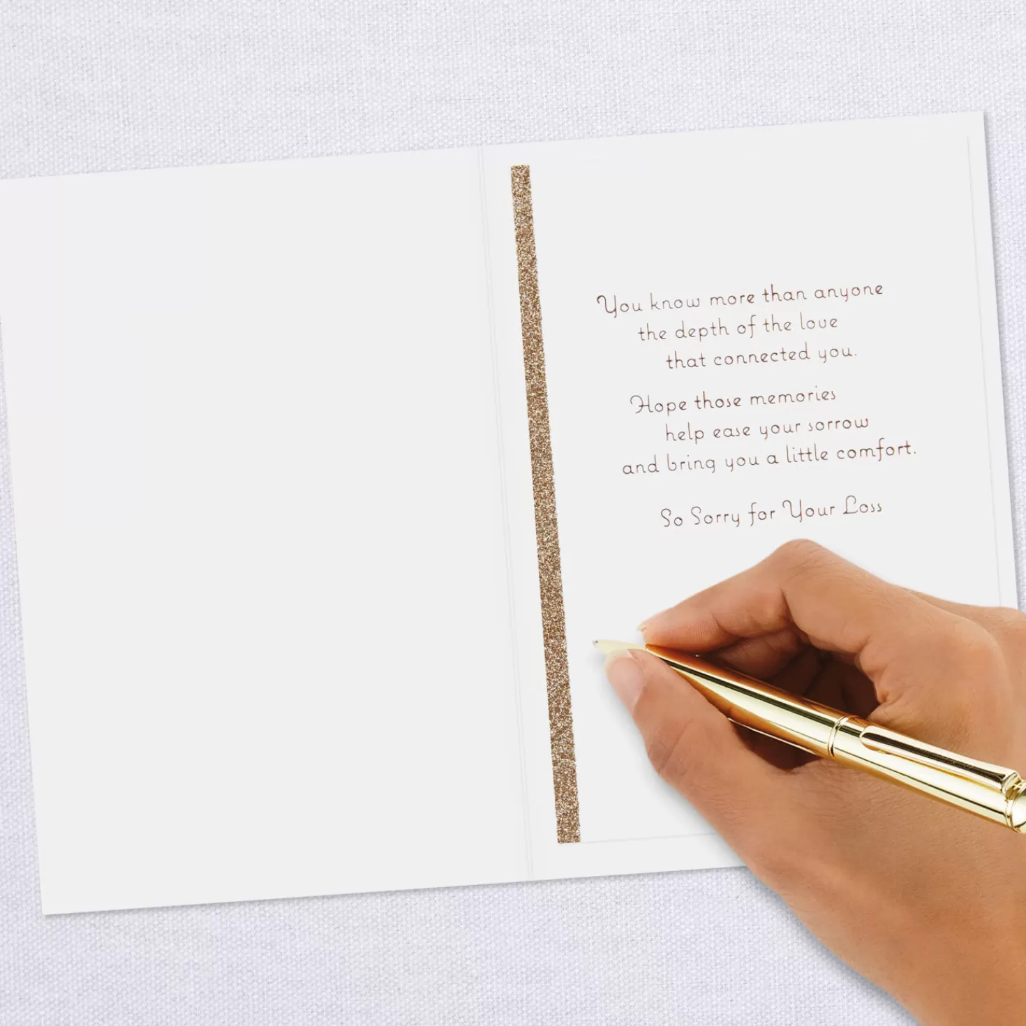 Shop Connected By Love Sympathy Card For Loss Of Spouse Sympathy