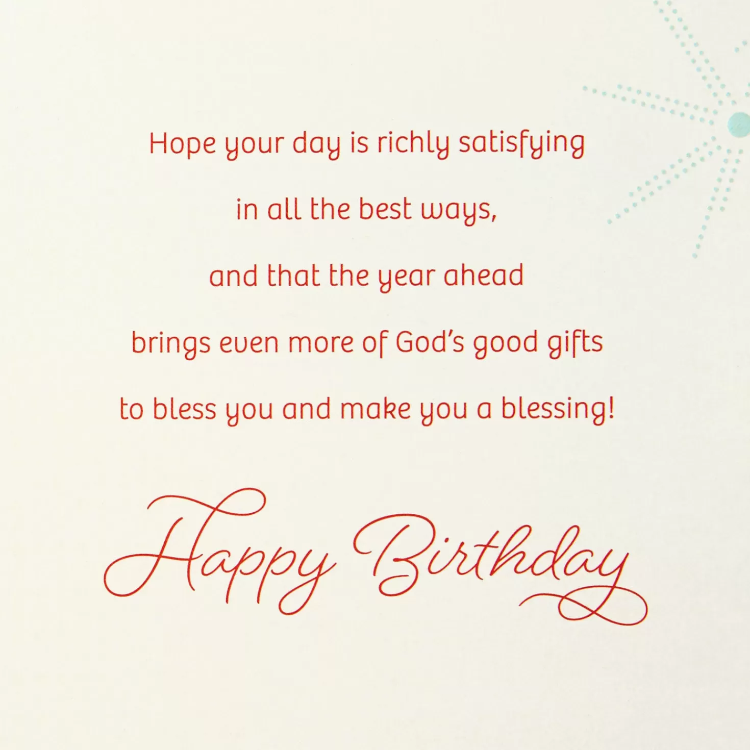 Birthday>Hallmark Cookies With Sprinkles Religious Birthday Card