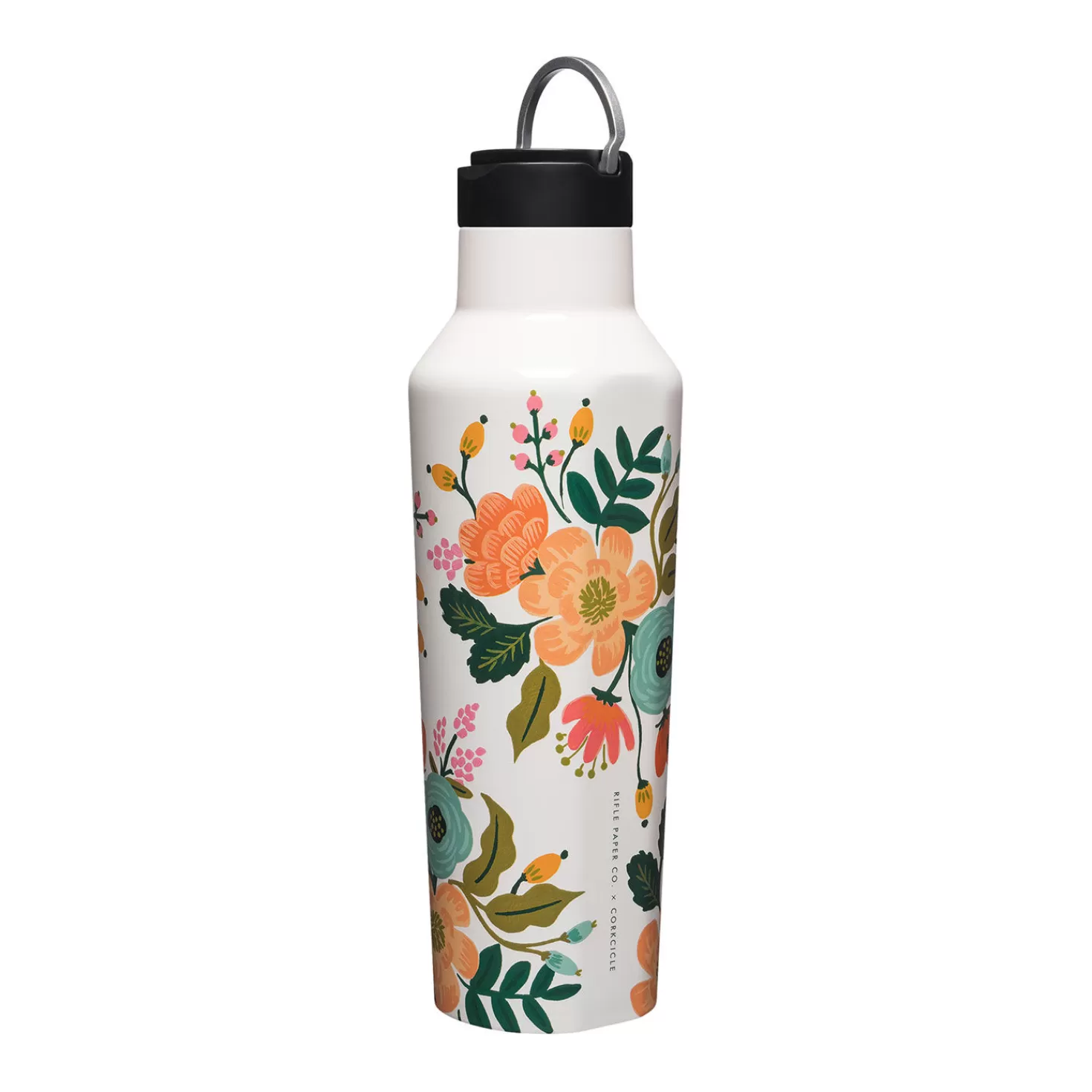 Cheap Corkcicle Rifle Paper Co. Stainless Steel Lively Floral Sport Canteen, 20 Oz. Back To School