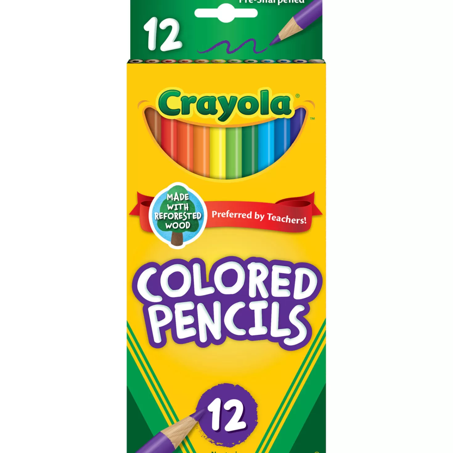 Outlet Crayola® Colored Pencils, 12-Count Back To School