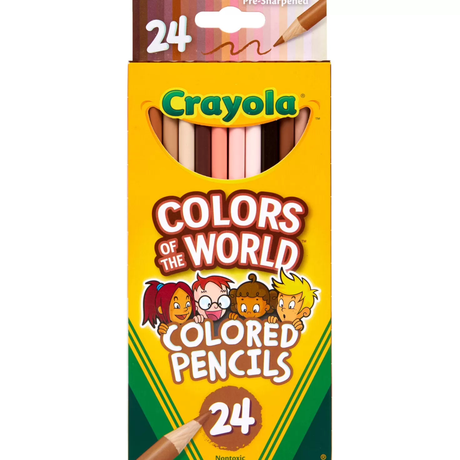 Sale Crayola® Colors Of The World Colored Pencils, 24-Count Back To School