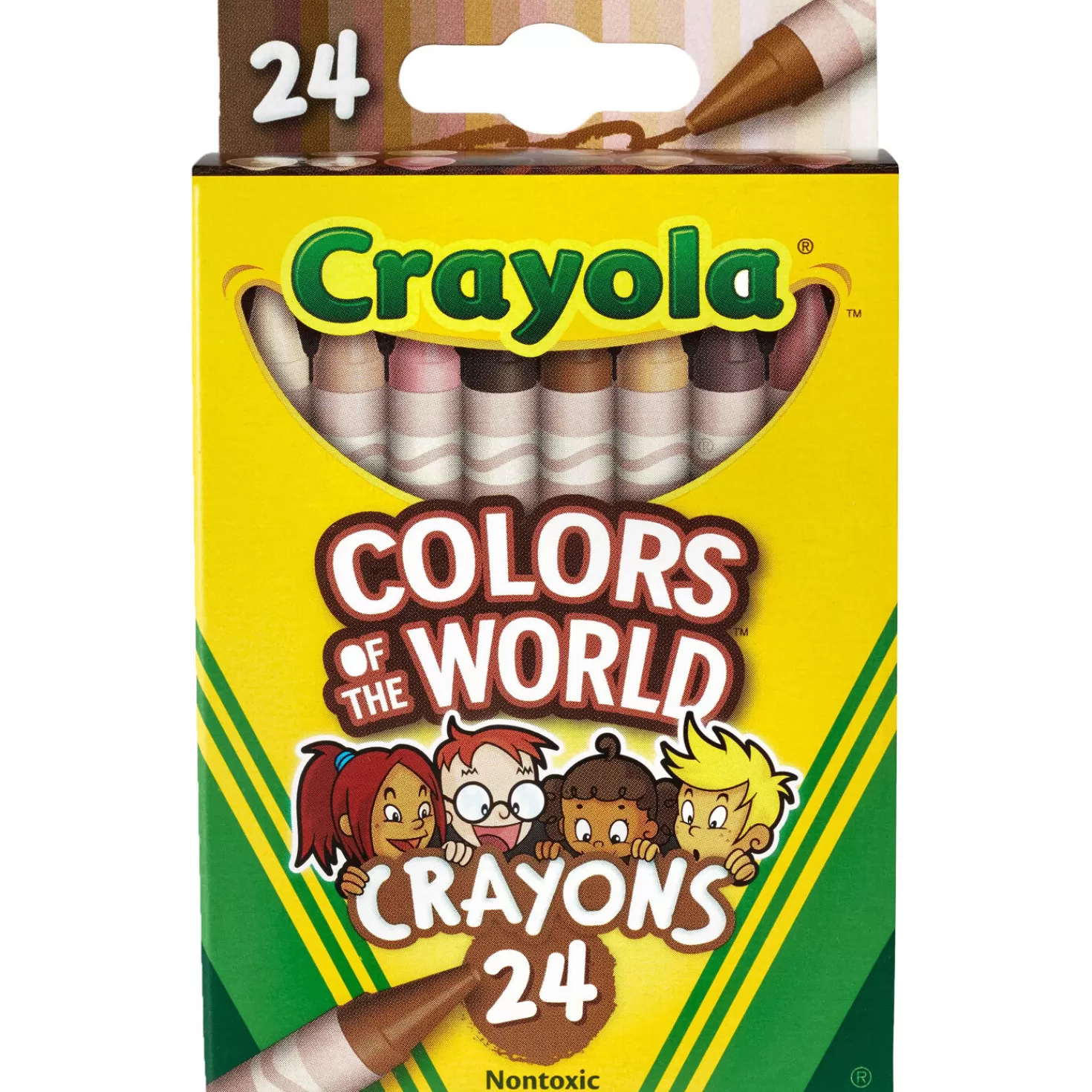 Online Crayola® Colors Of The World Crayons, 24-Count Back To School