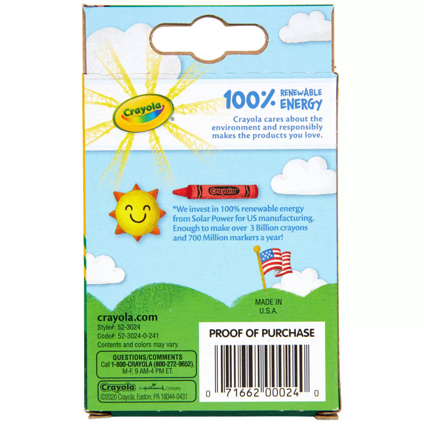 Discount Crayola® Crayons, 24-Count Back To School