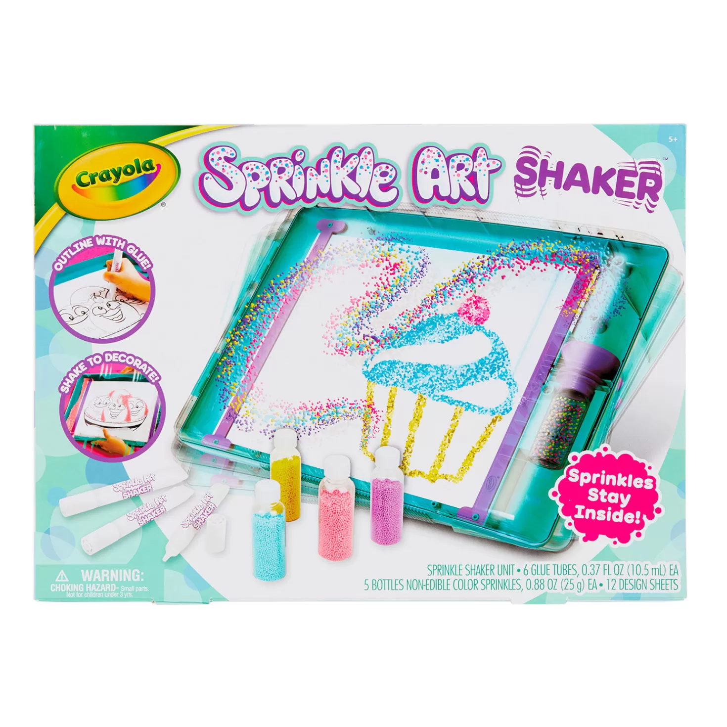 Cheap Crayola® Sprinkle Art Shaker Set Back To School