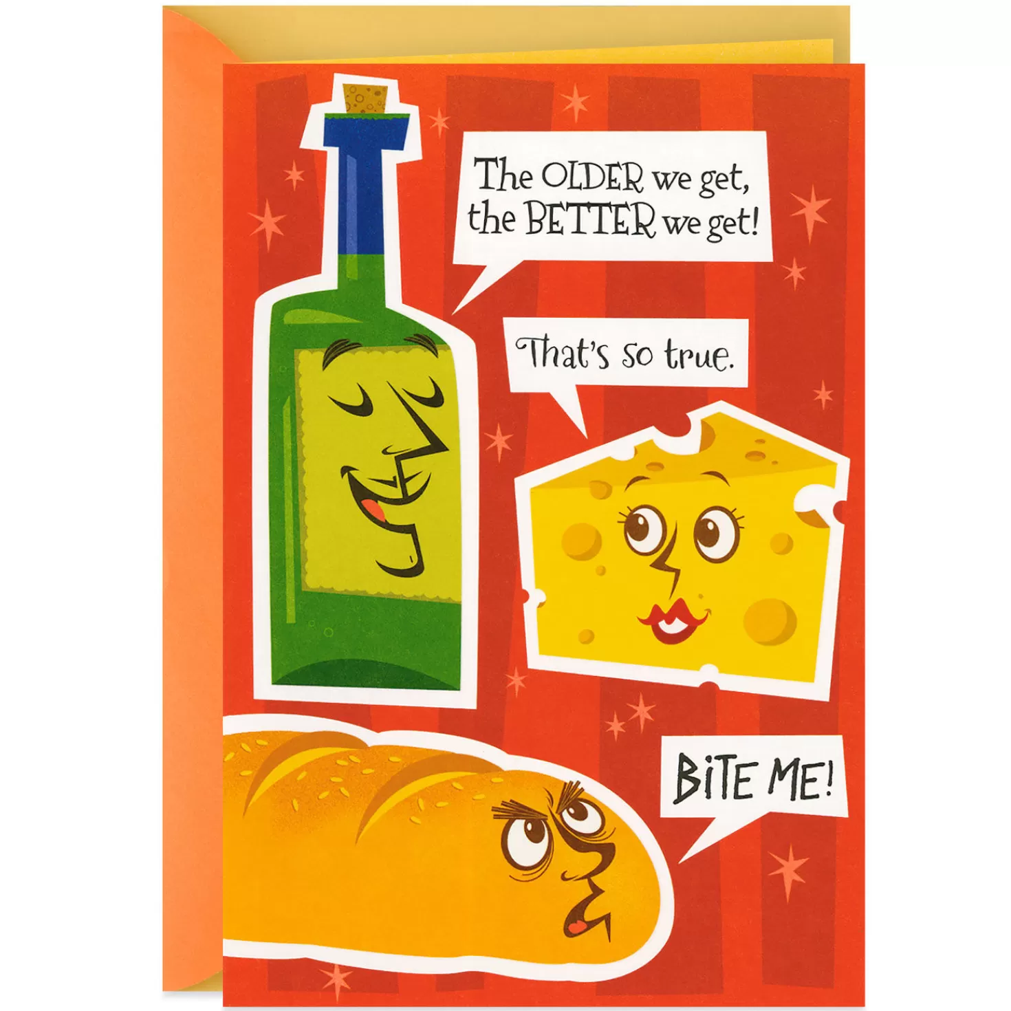 Birthday>Hallmark Crusty Years Funny Birthday Card