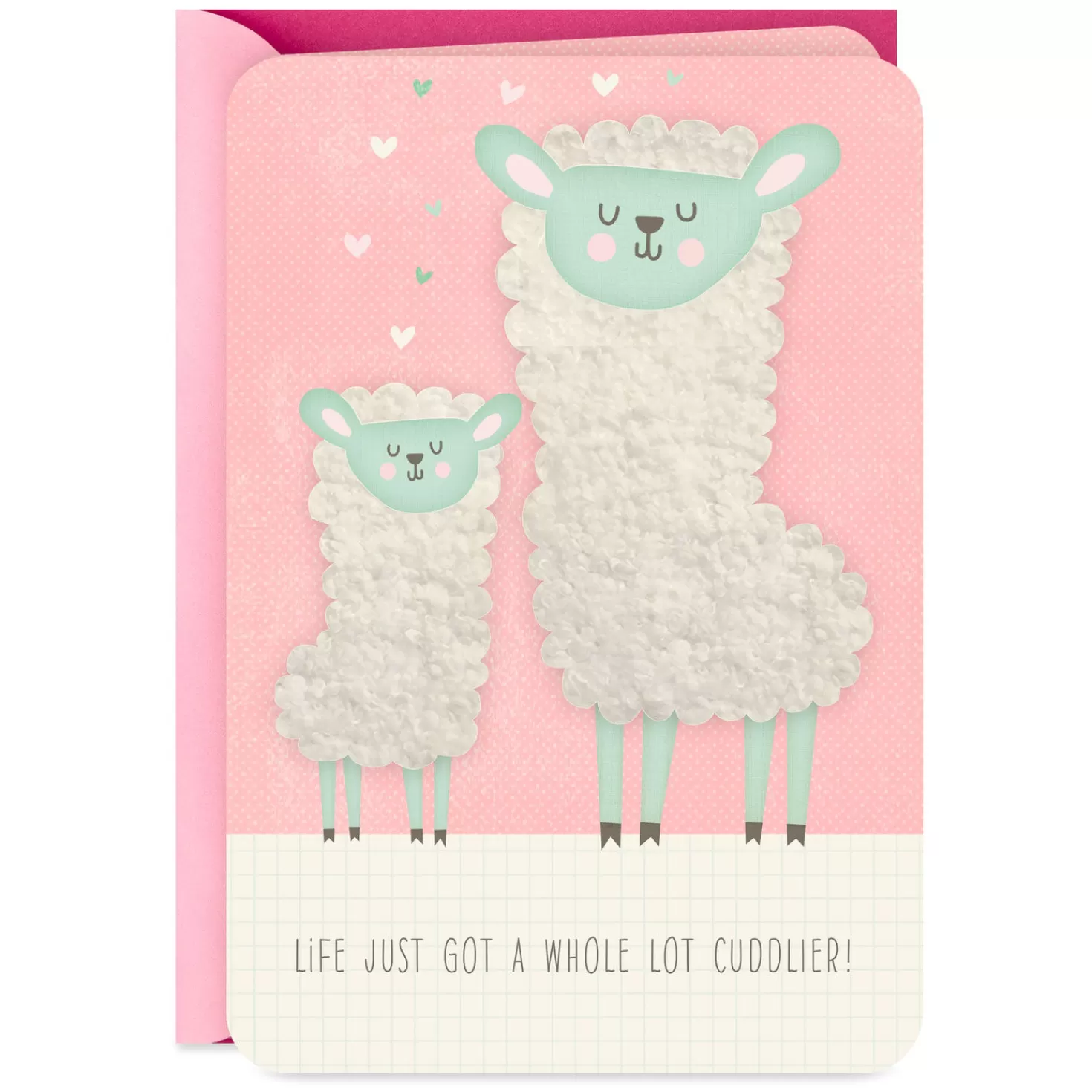 Baby>Hallmark Cuddly And Fun New Baby Girl Card
