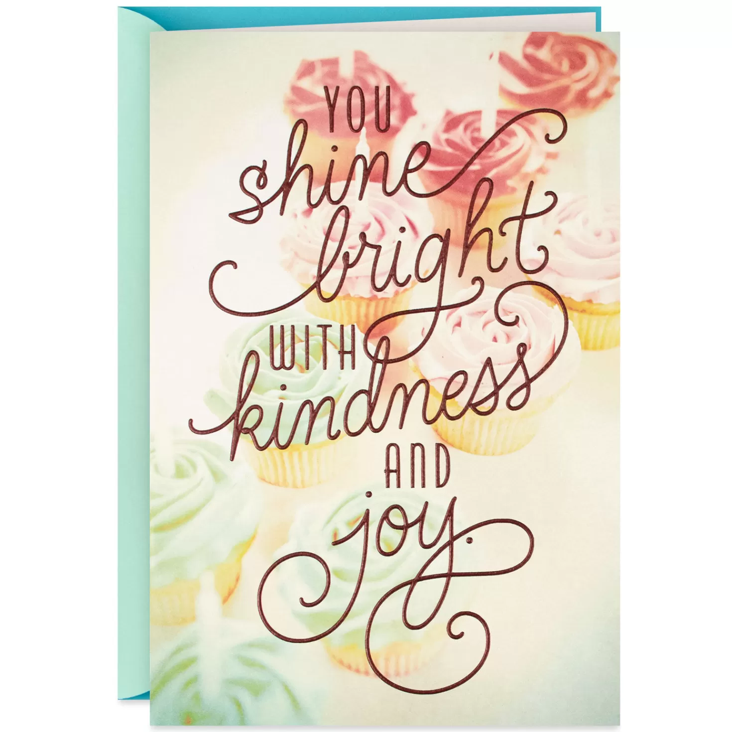 Birthday>Hallmark Cupcakes You Shine Bright Birthday Card For Her