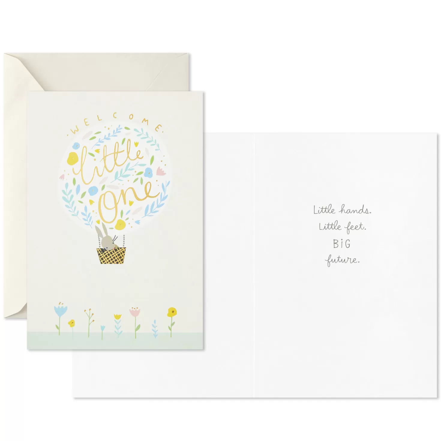 Baby>Hallmark Cute And Cuddly Assorted New Baby Cards, Pack Of 12