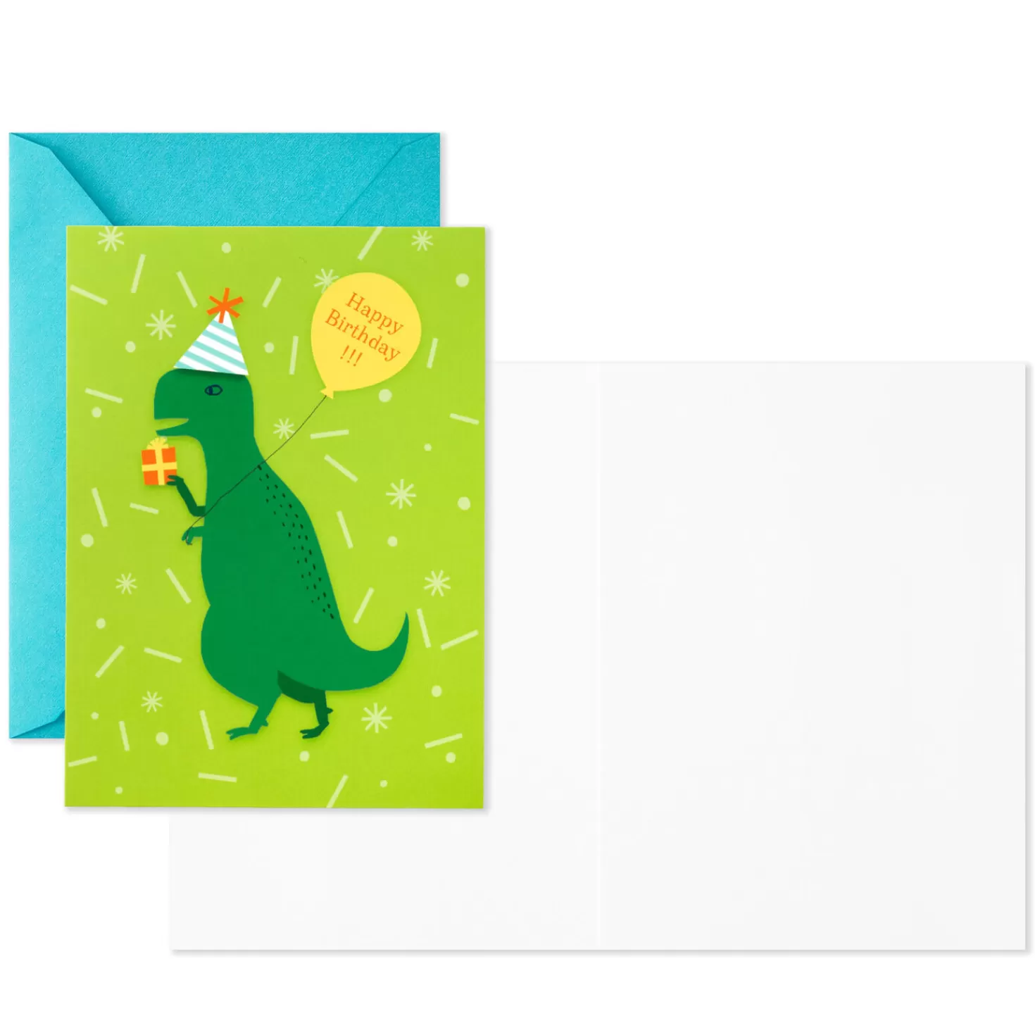 Birthday>Hallmark Cute Animals Assorted Blank Kids Birthday Cards, Pack Of 48
