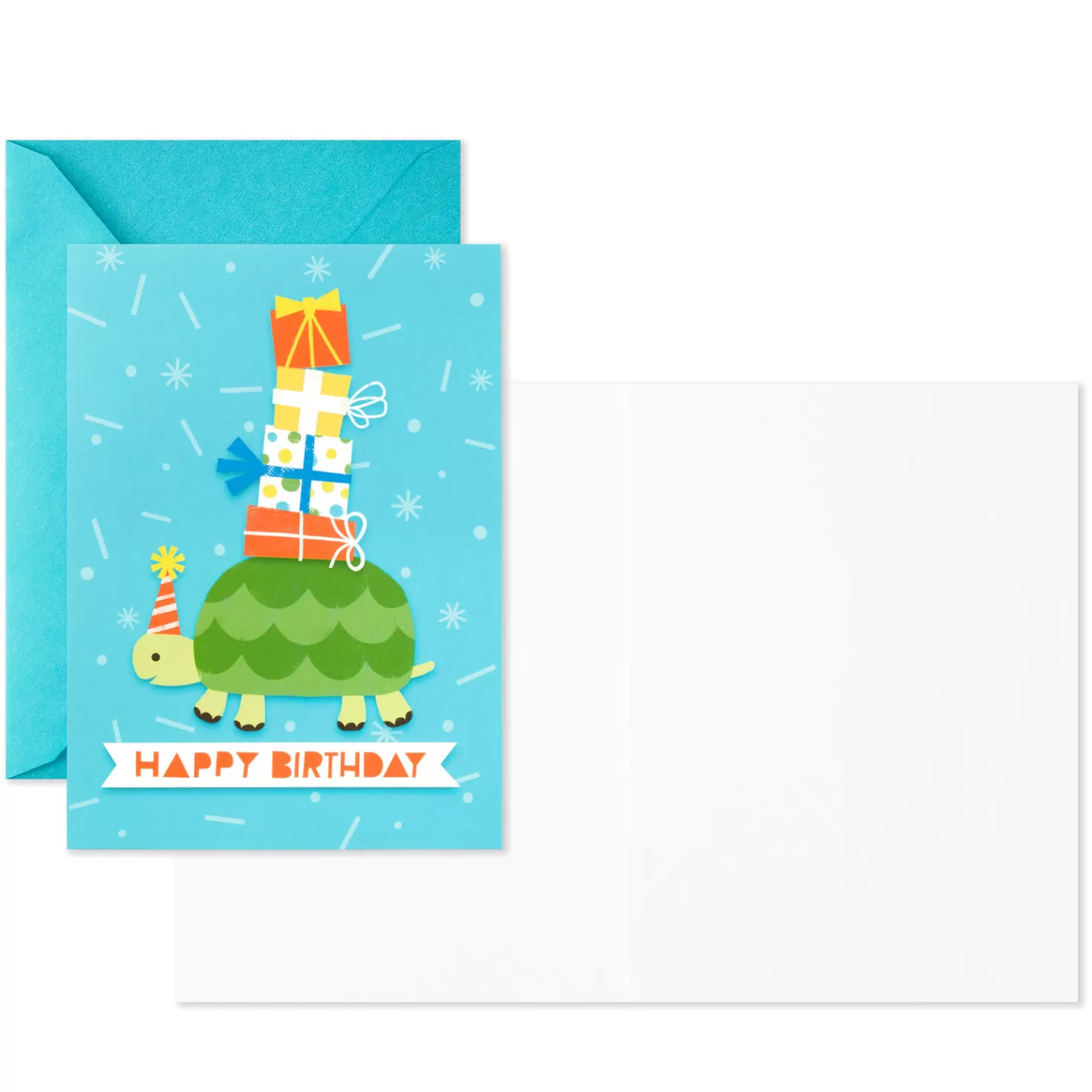 Birthday>Hallmark Cute Animals Assorted Blank Kids Birthday Cards, Pack Of 48