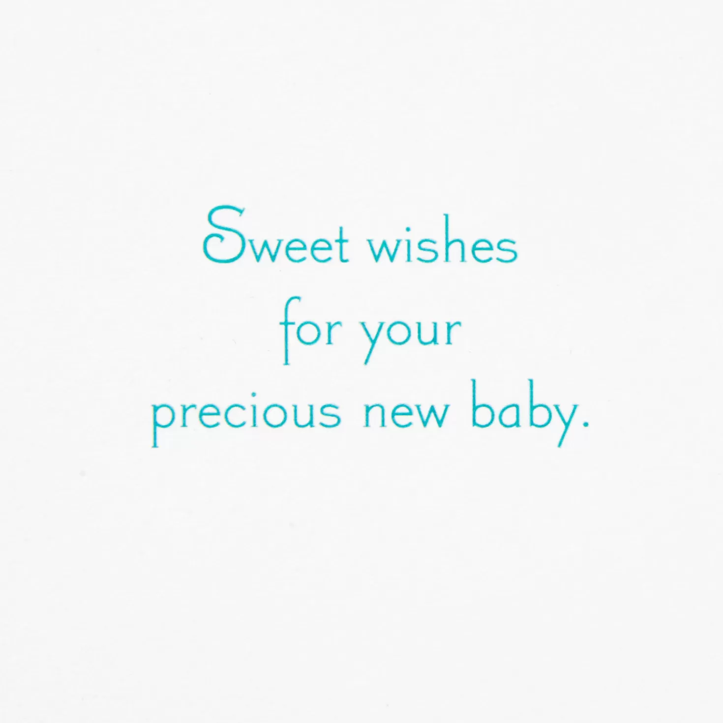 Baby>Hallmark Cute Zoo Animals Welcome New Baby Card