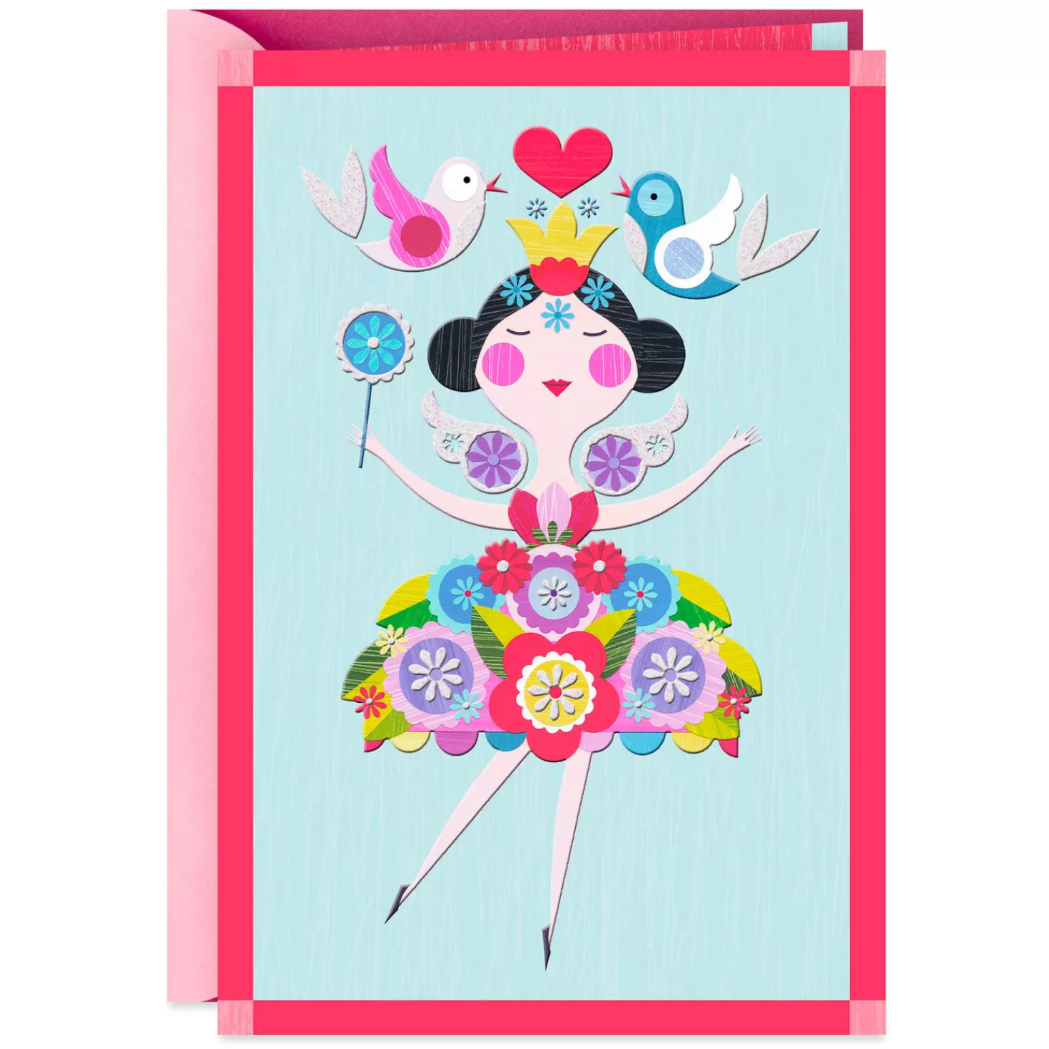 Birthday>Hallmark Dancing Girl Birthday Card