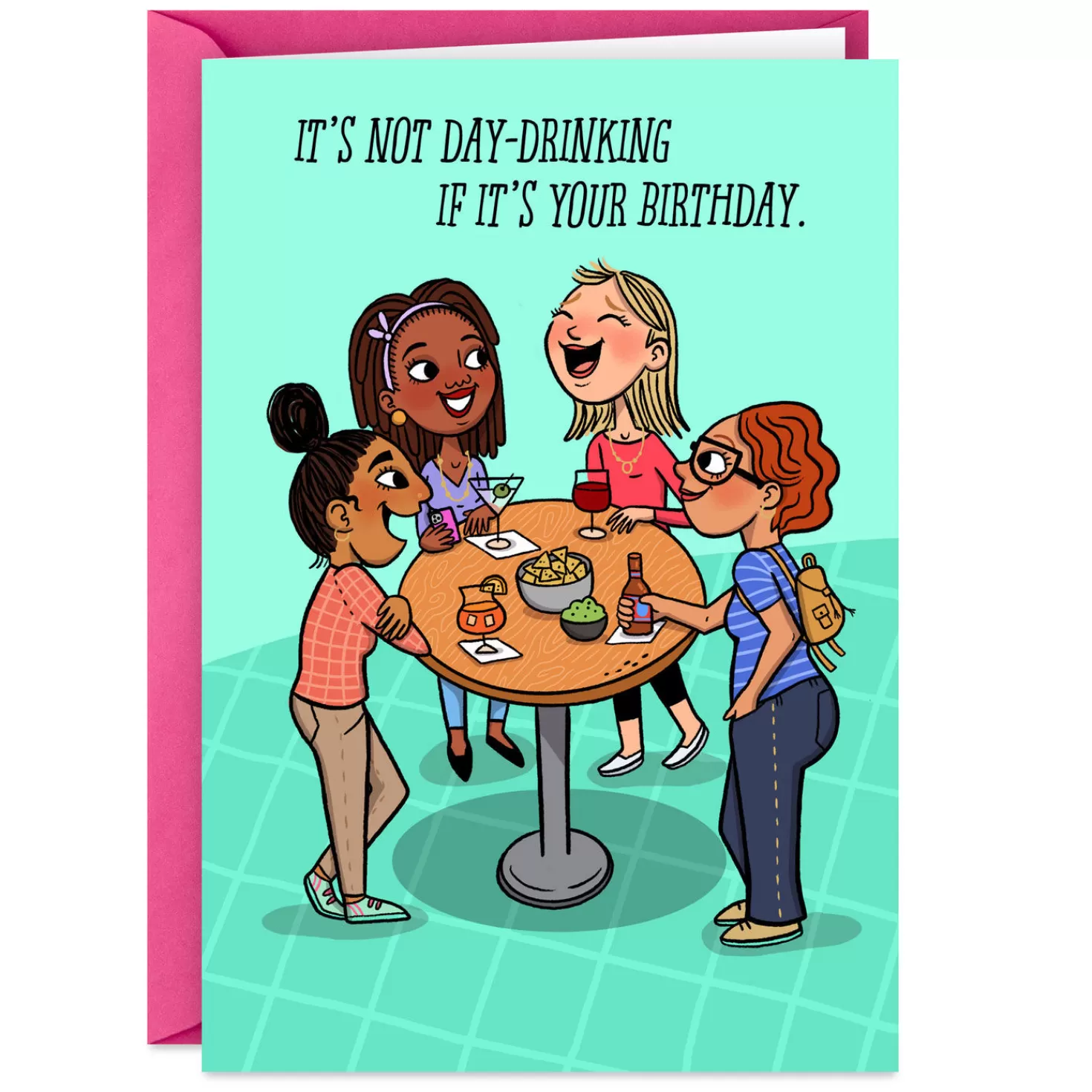 Birthday>Hallmark Day-Drinking Funny Birthday Card For Her