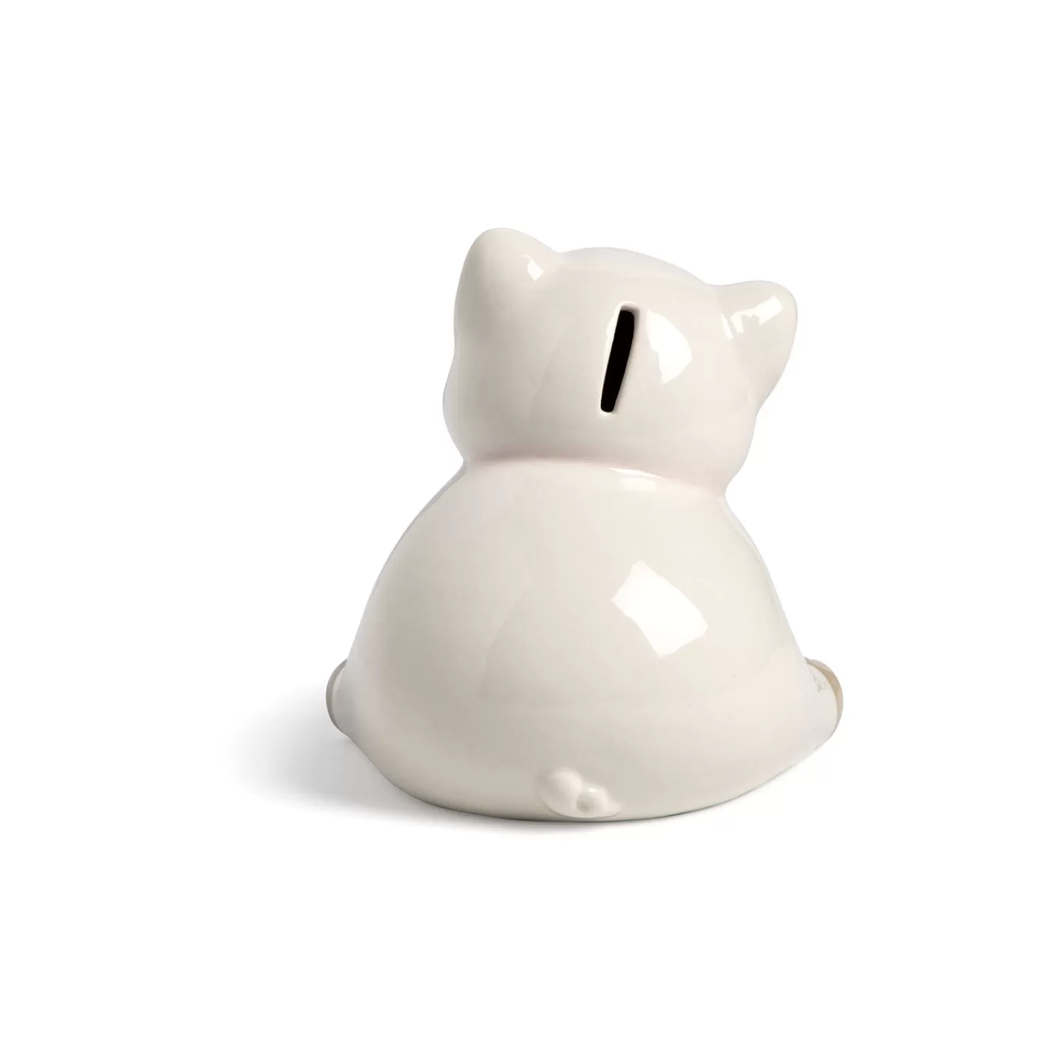 Baby>Hallmark Demdaco Cream Piggy Bank, 6"