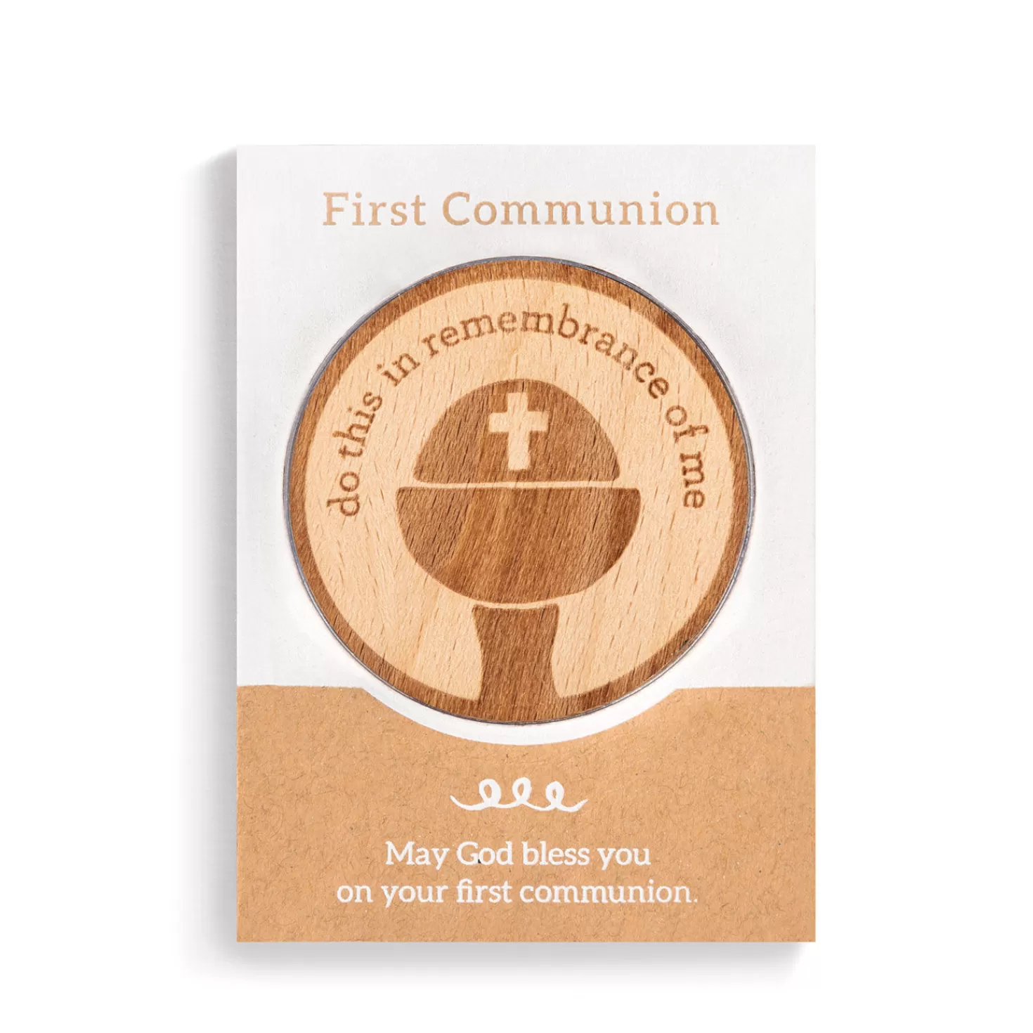 Store Demdaco First Communion Wooden Token First Communion