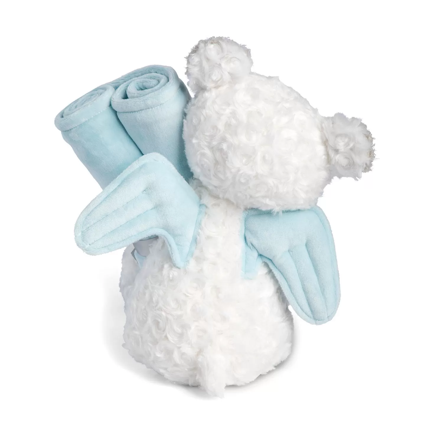 Store Demdaco Guardian Angel Bear And Blue Blanket, Set Of 2 Baptism And Christening
