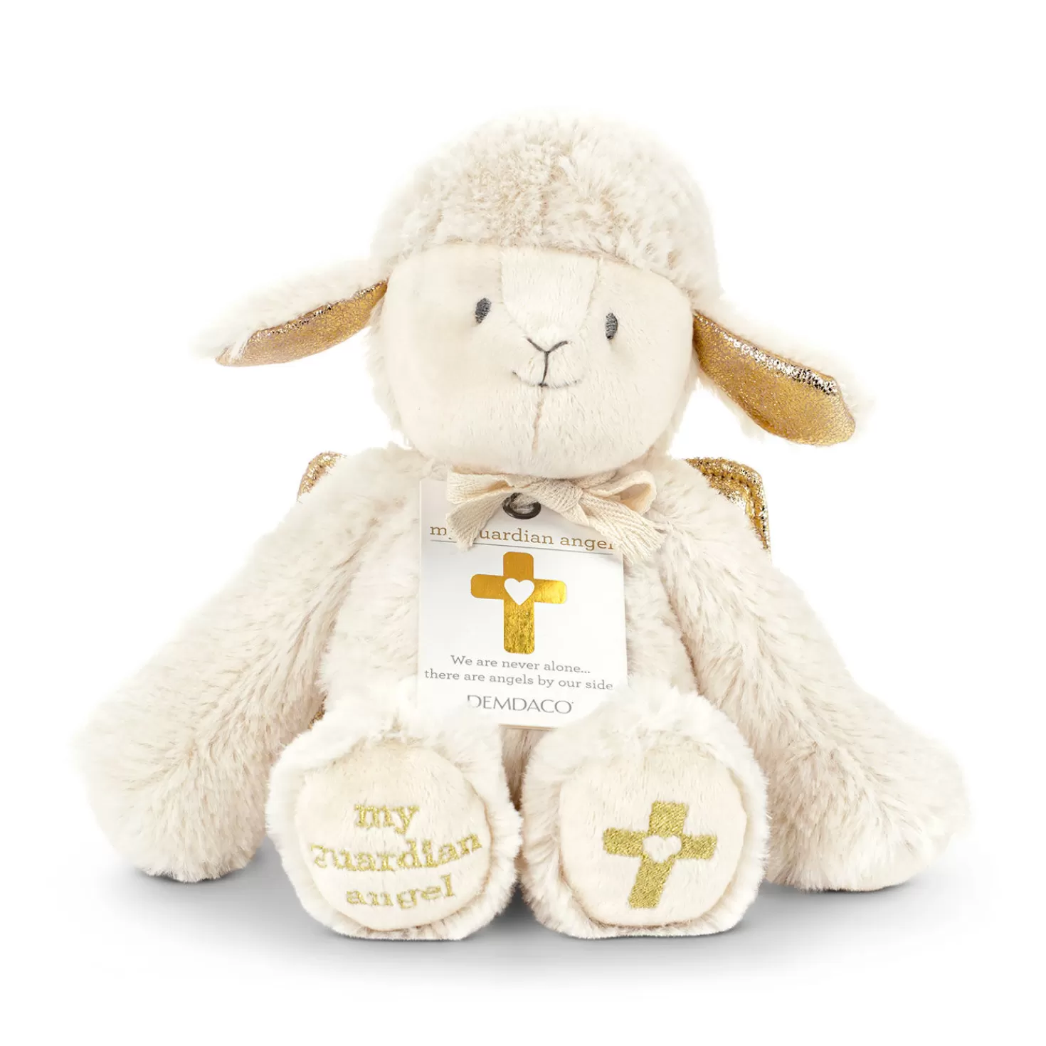 Outlet Demdaco Guardian Angel Plush Lamb, 7" Baby