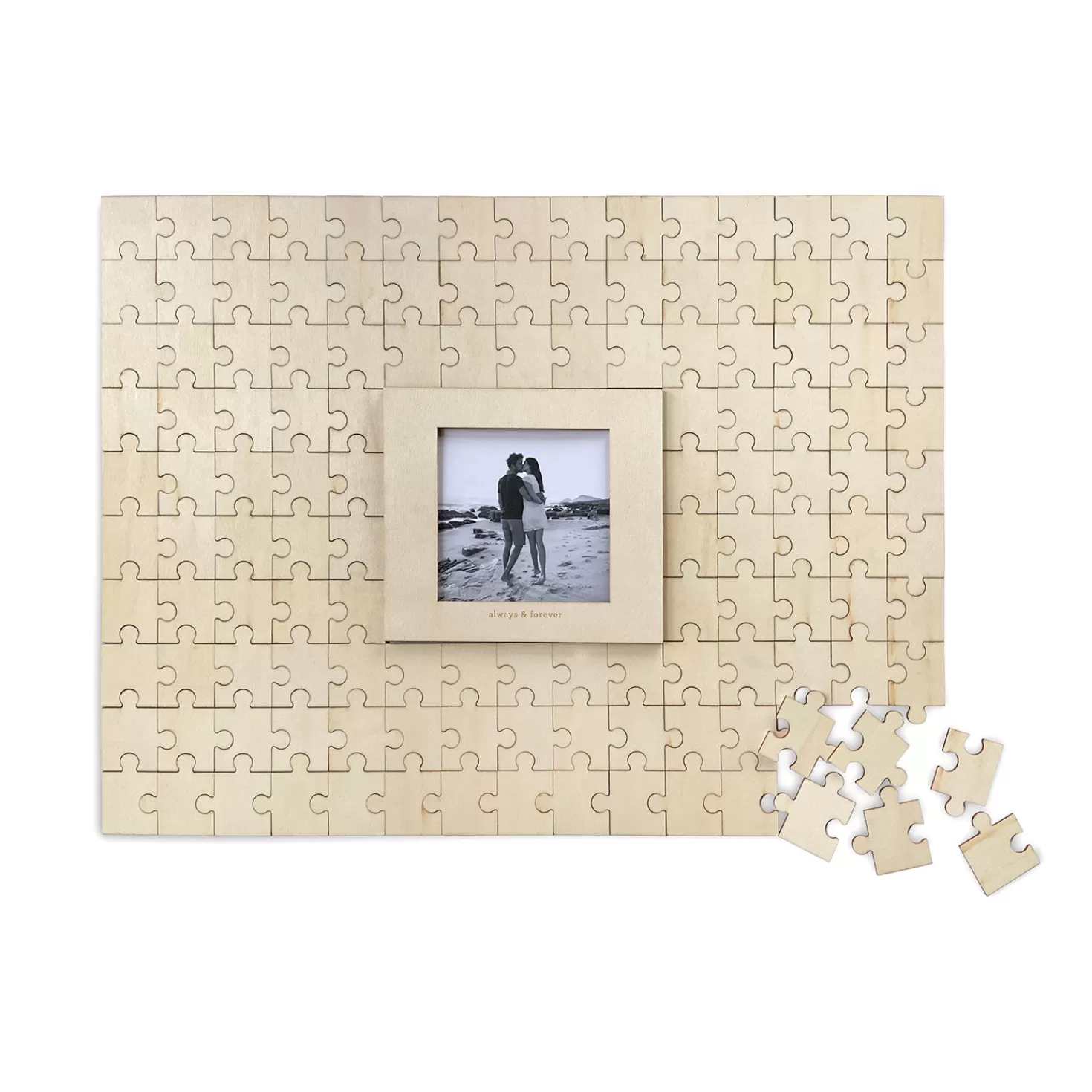Hot Demdaco Guest Book Puzzle With Photo Holder Wedding