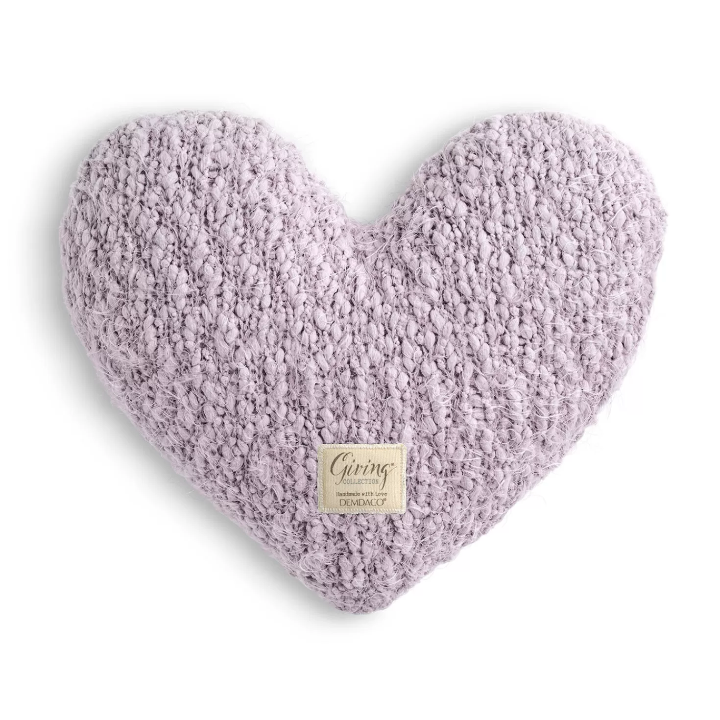Flash Sale Demdaco Light Purple Giving Heart Pillow Encouragement