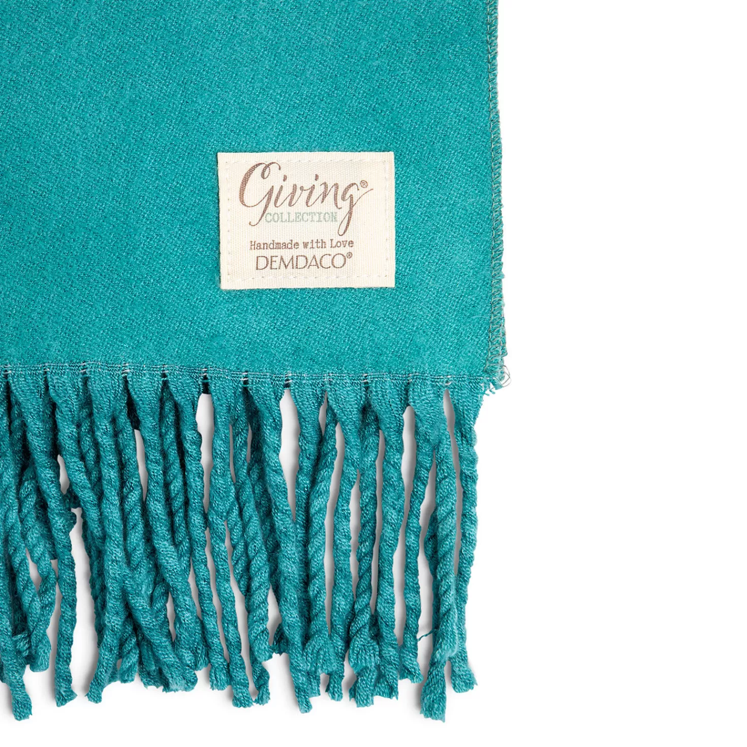 Hot Demdaco Teal Giving Scarf Encouragement
